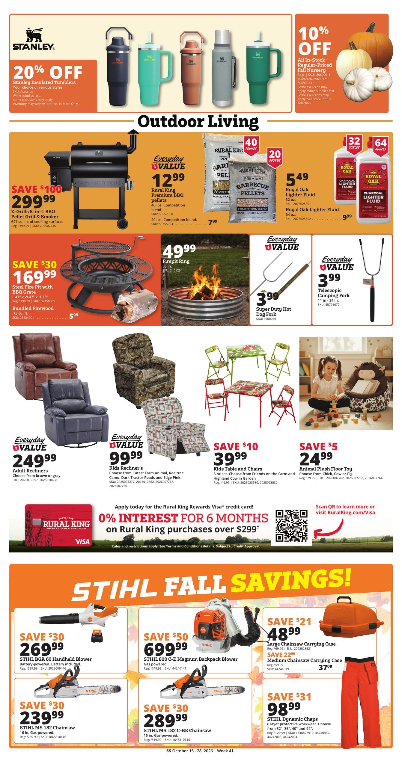 Rural King (Gainesville Area, FL) Weekly Ad October 15 - 28, 2026