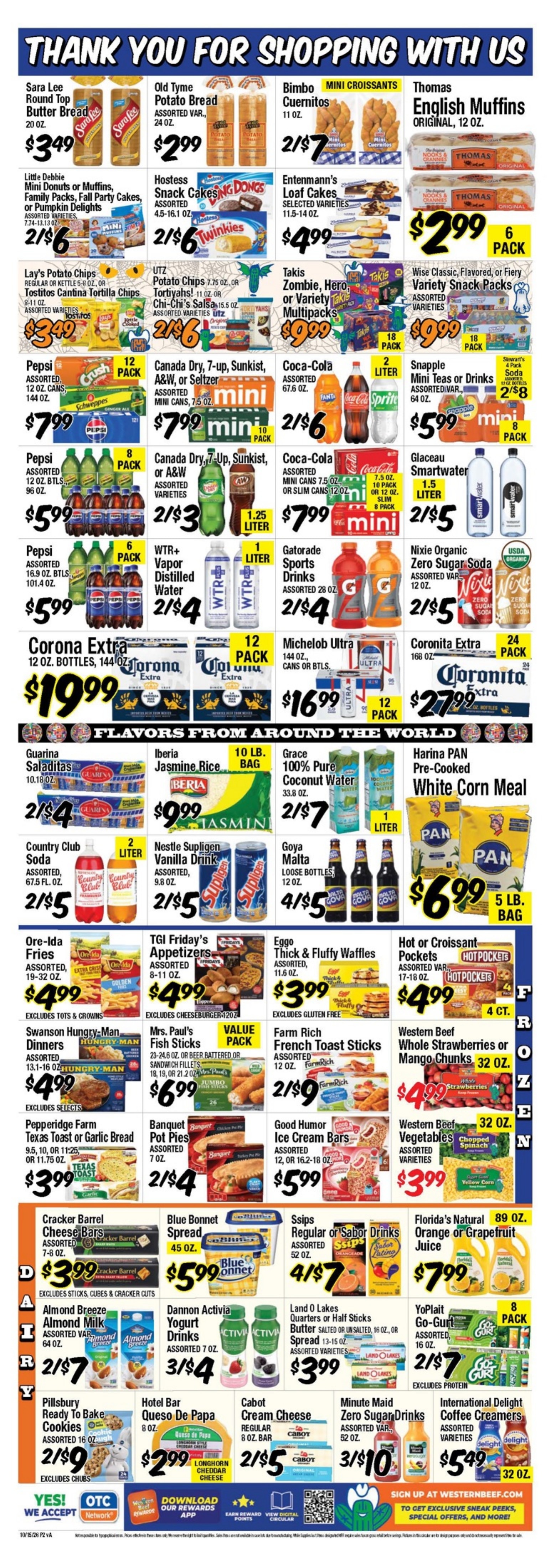 Western Beef (New York) Weekly Ad October 15 - 21, 2026