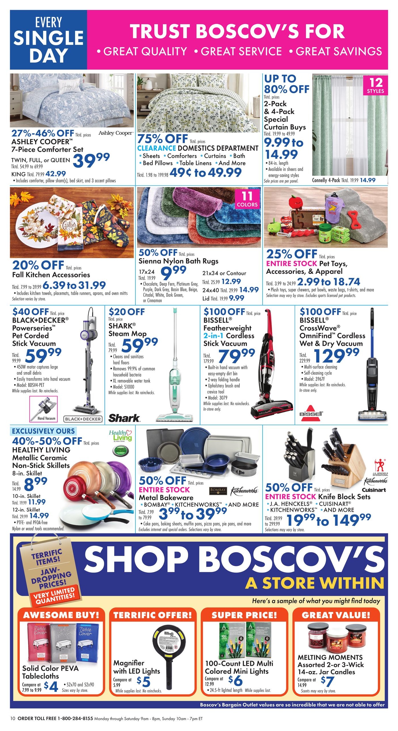 Boscov's Boscov’s Weekly Weekly Ad October 15 - 21, 2026