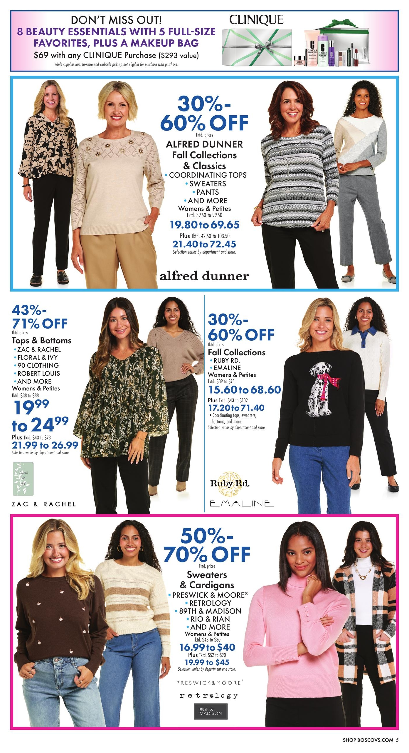 Boscov's Boscov’s Weekly Weekly Ad October 15 - 21, 2026