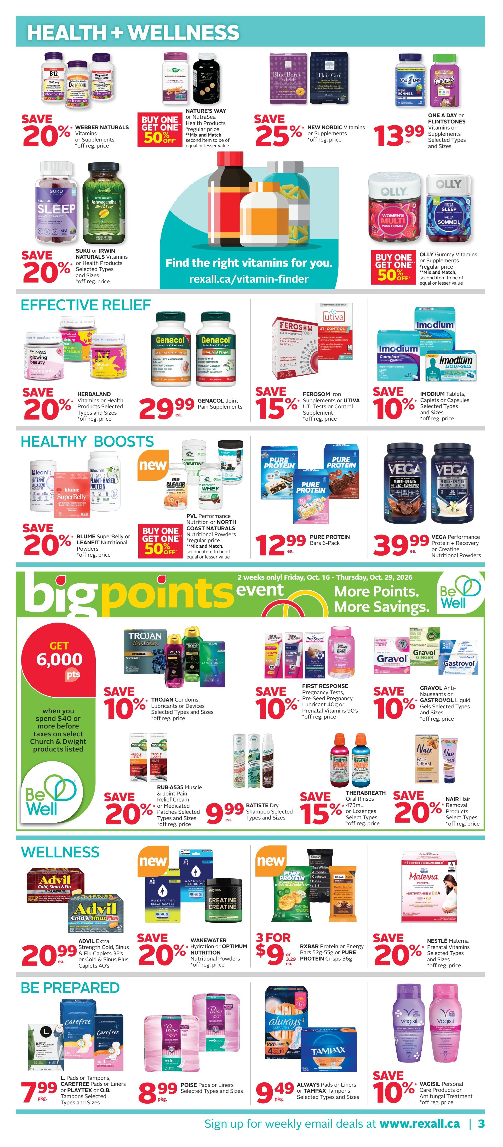 Rexall (MB) Flyer October 16 to 22