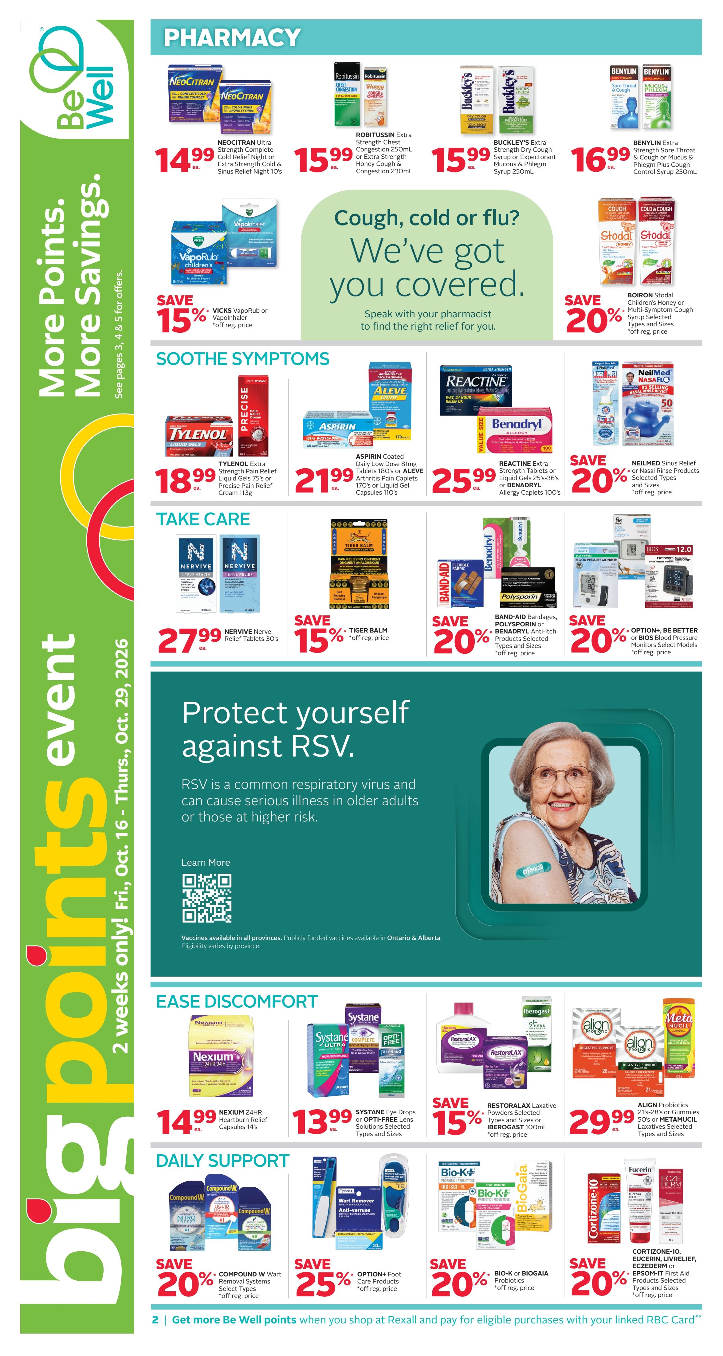 Rexall (BC) Flyer October 16 to 22