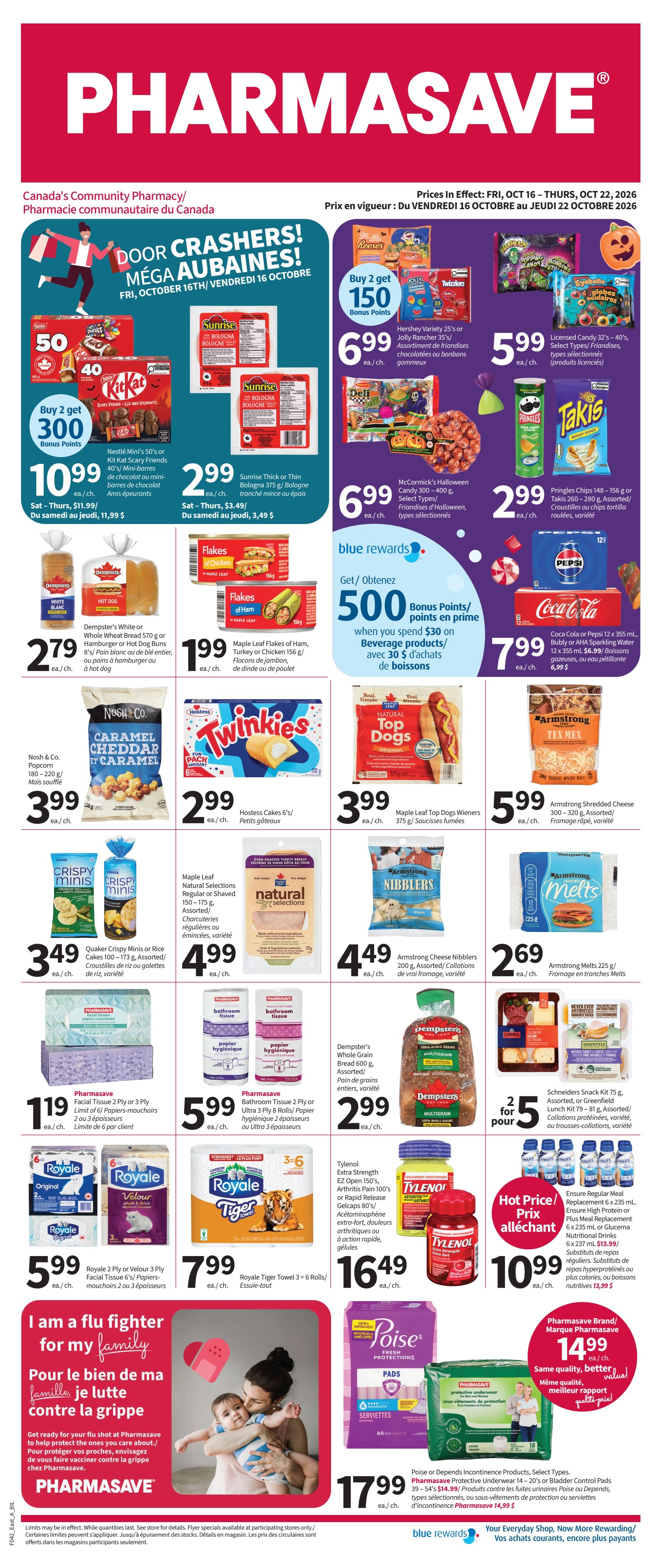 Pharmasave (NB) Flyer October 16 to 22