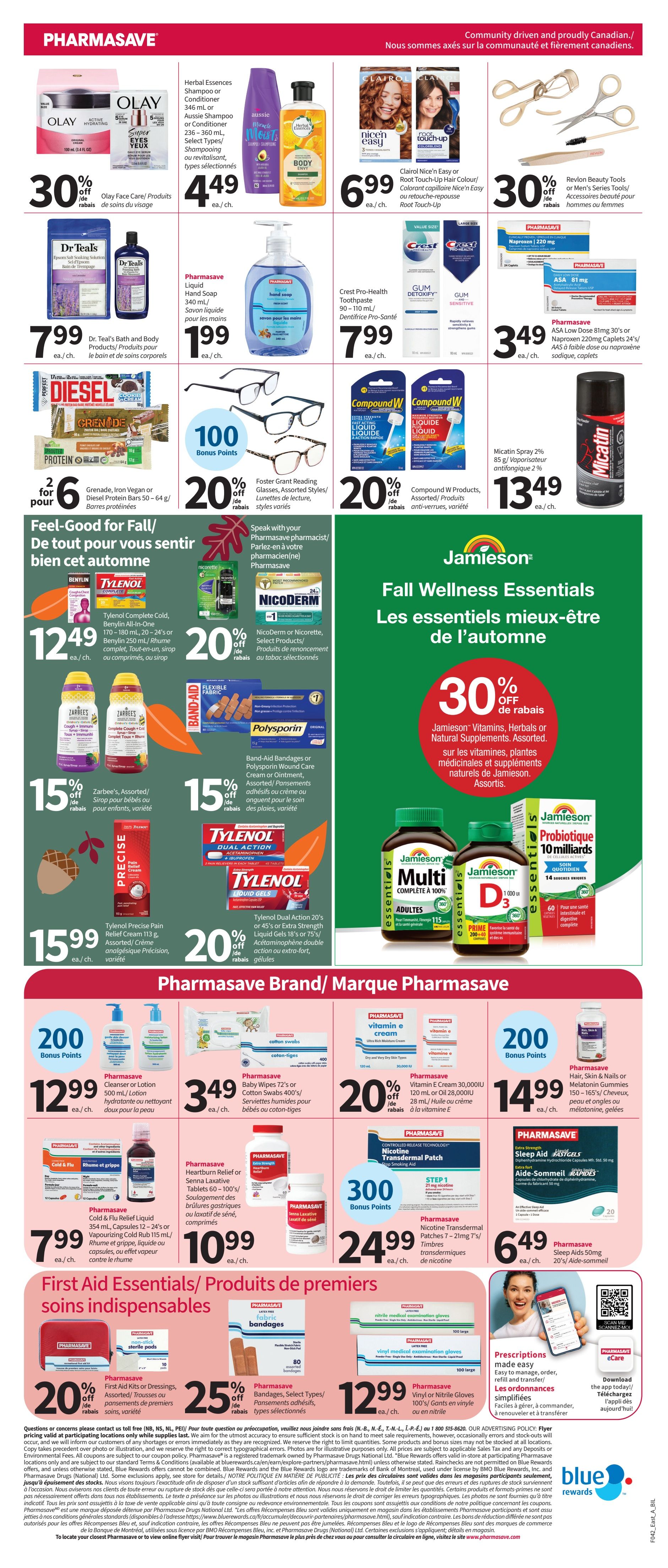 Pharmasave (NB) Flyer October 16 to 22