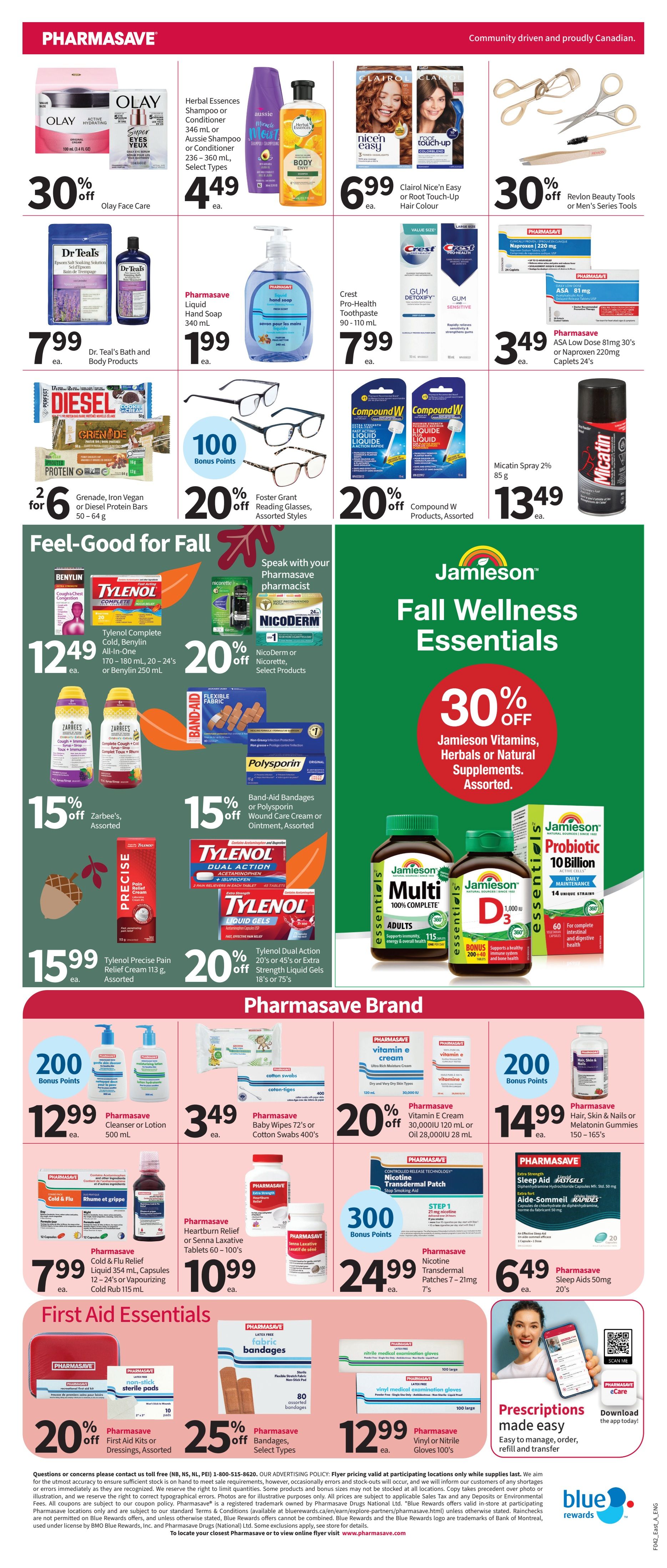 Pharmasave (Atlantic) Flyer October 16 to 22