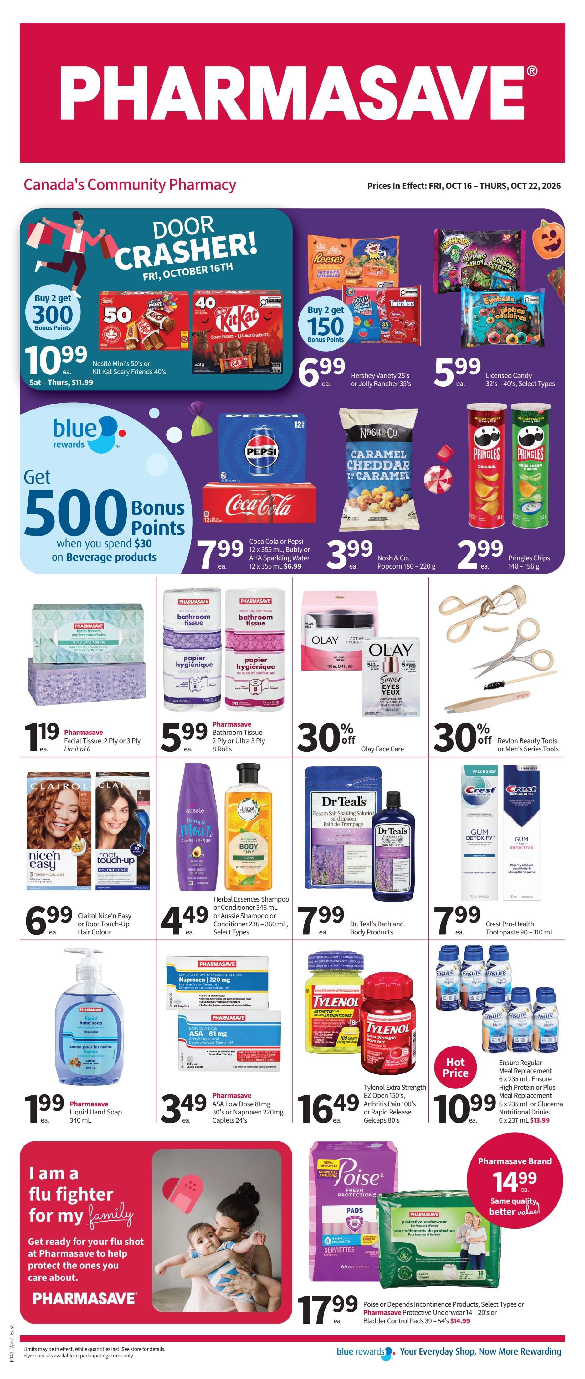 Pharmasave (ON & West) Flyer October 16 to 22