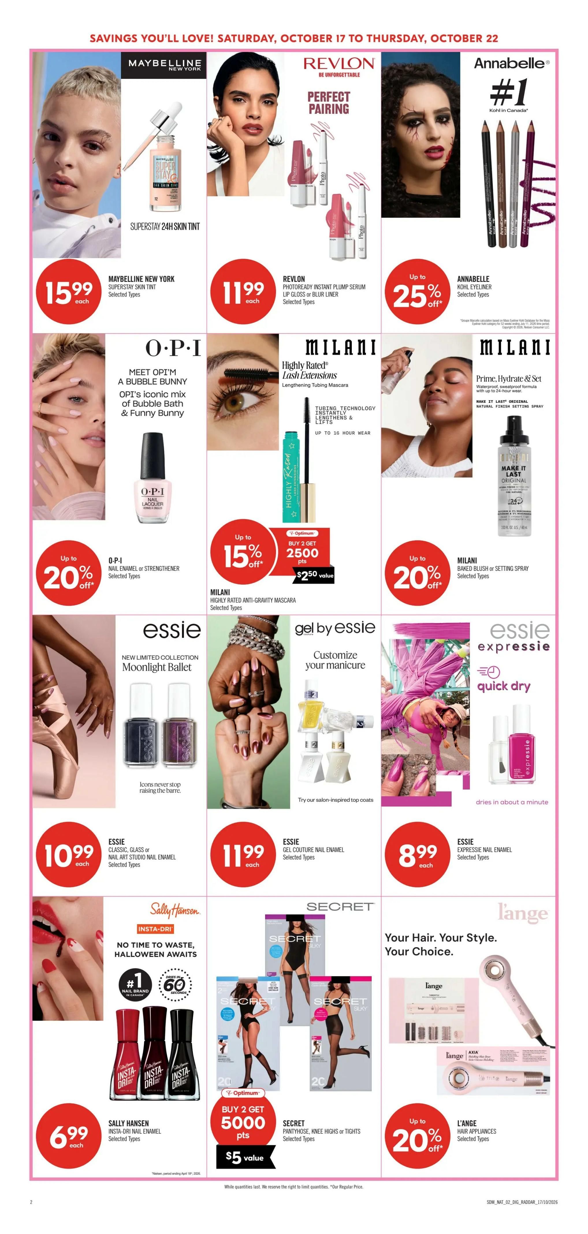 Shoppers Drug Mart (ON) Flyer October 17 to 22