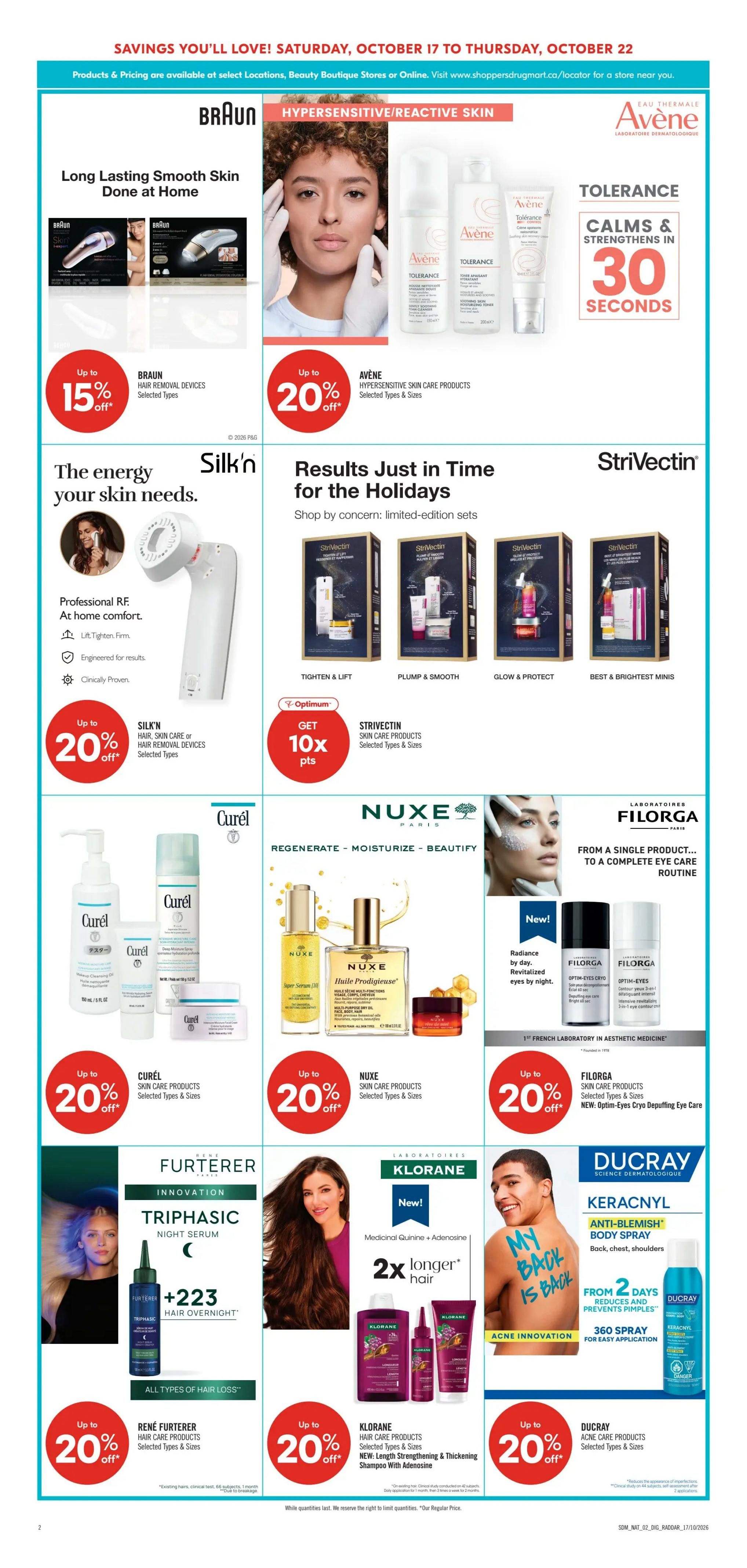 Shoppers Drug Mart (Atlantic) Flyer October 17 to 22