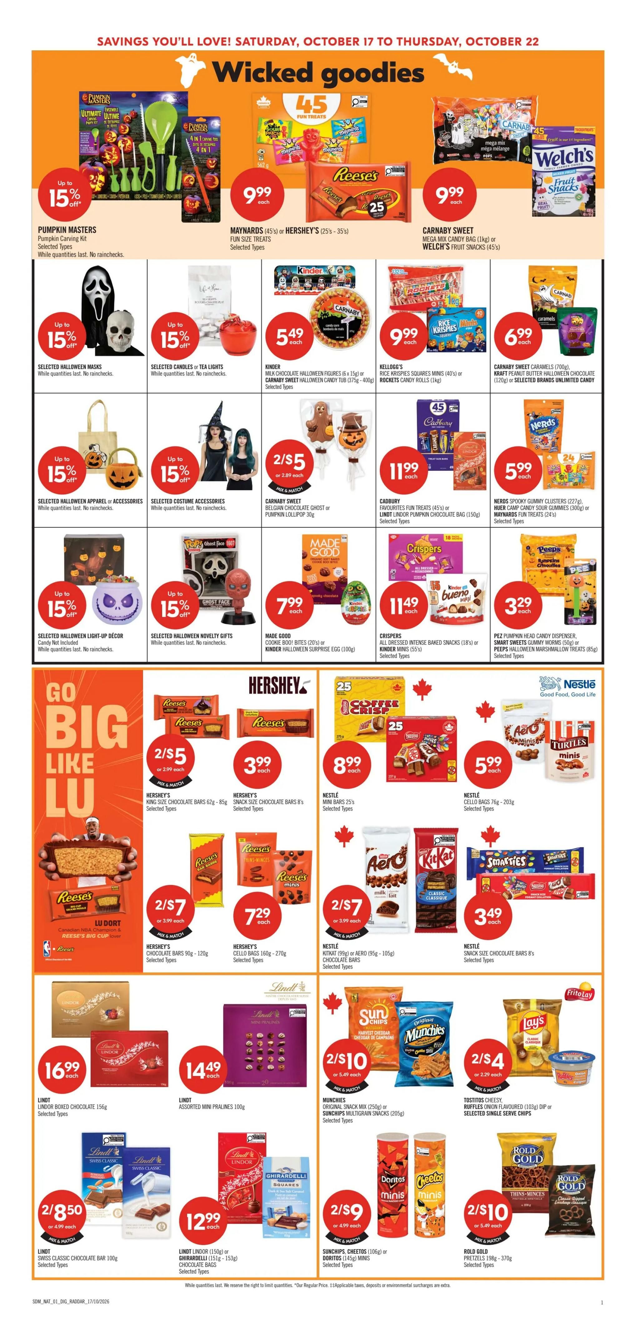 Shoppers Drug Mart (Atlantic) Flyer October 17 to 22