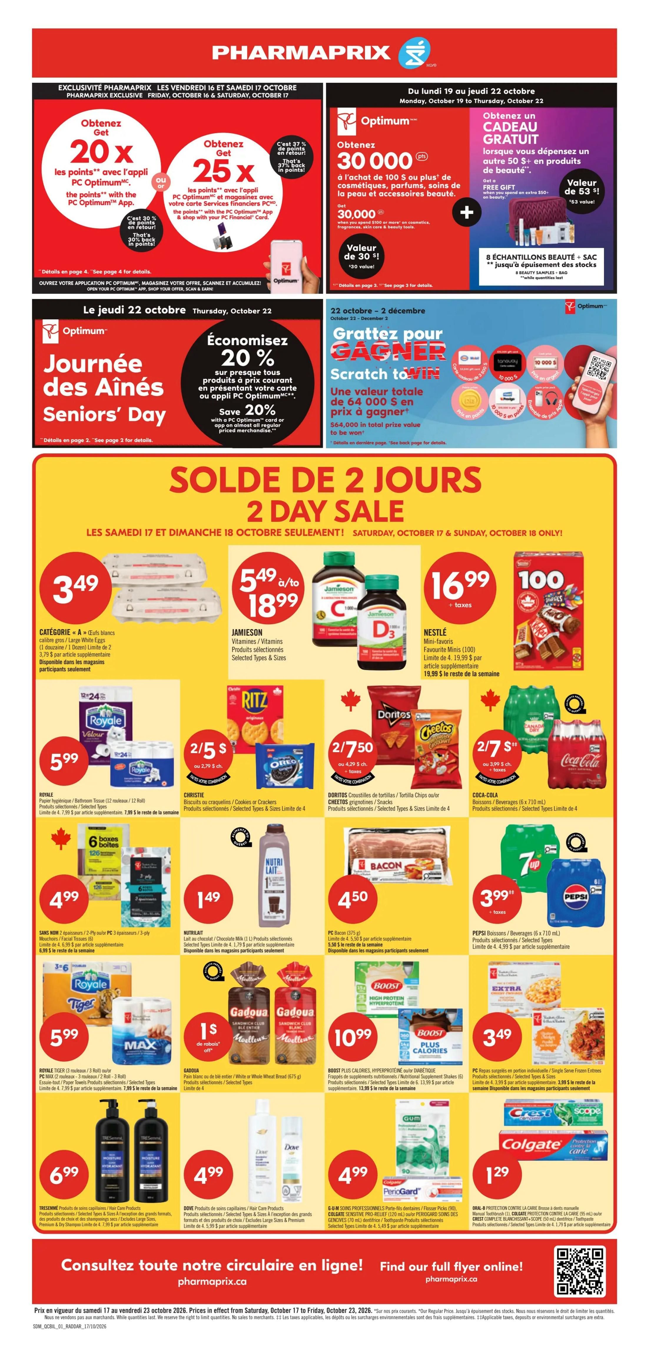 Pharmaprix Flyer October 17 to 22