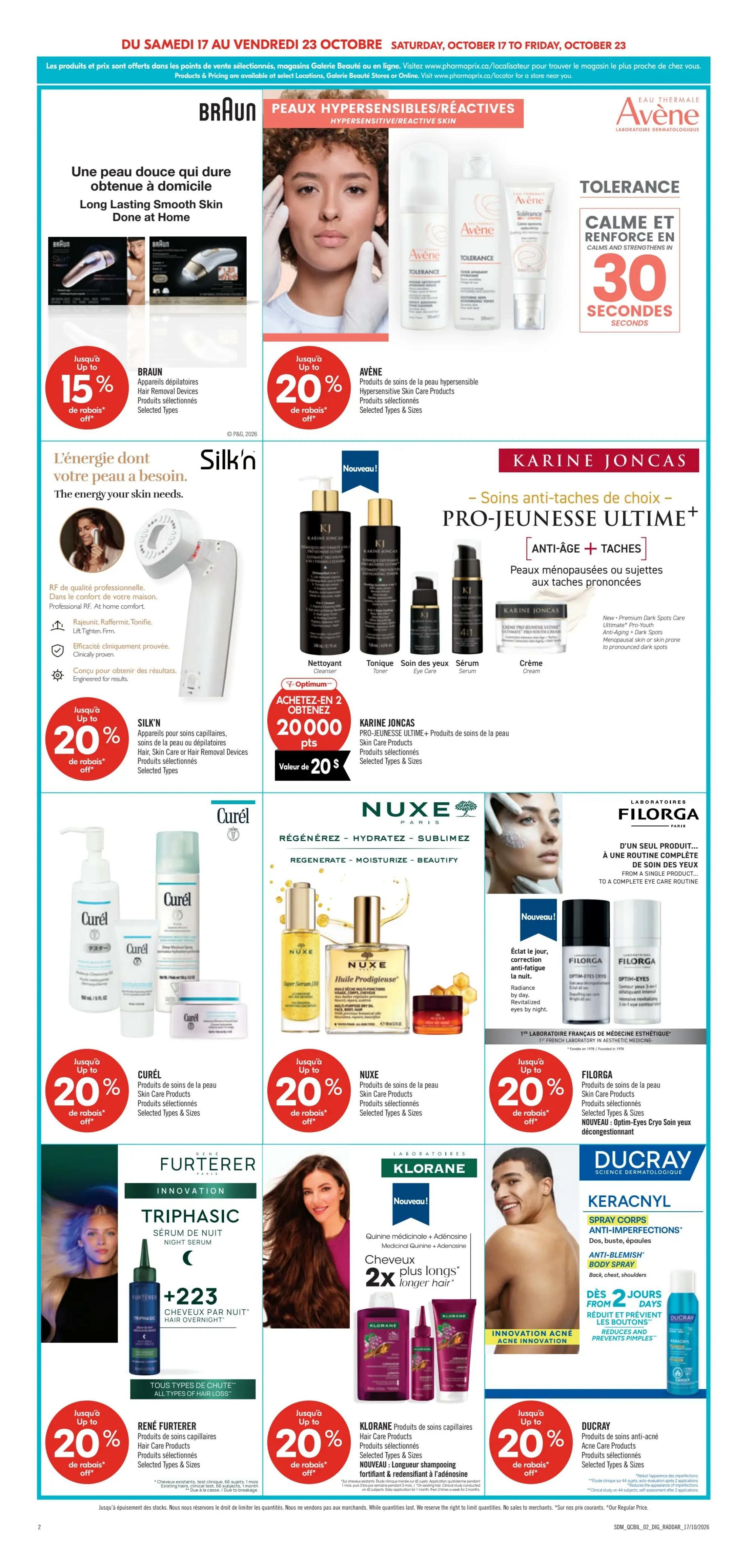 Pharmaprix Flyer October 17 to 22