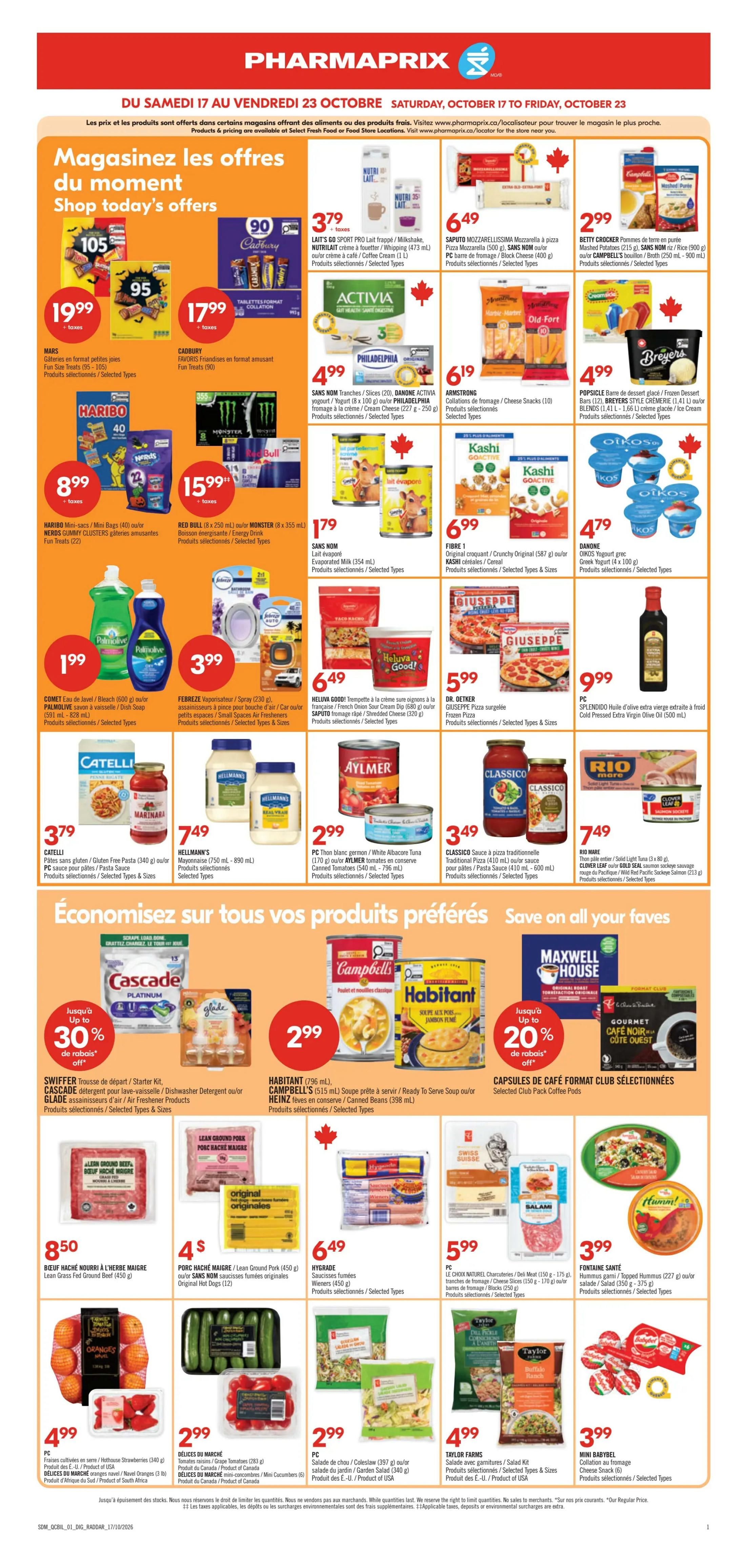 Pharmaprix Flyer October 17 to 22