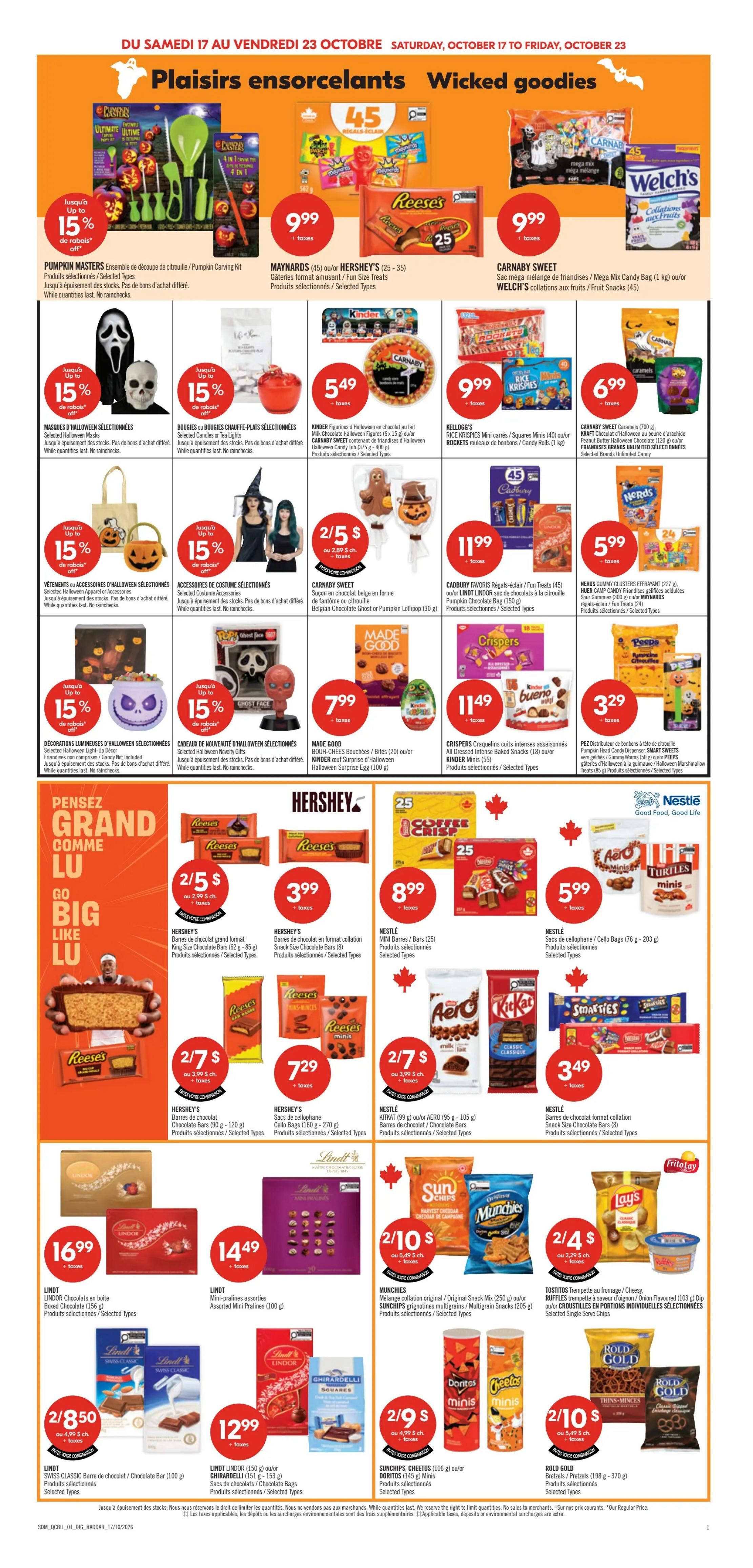 Pharmaprix Flyer October 17 to 22