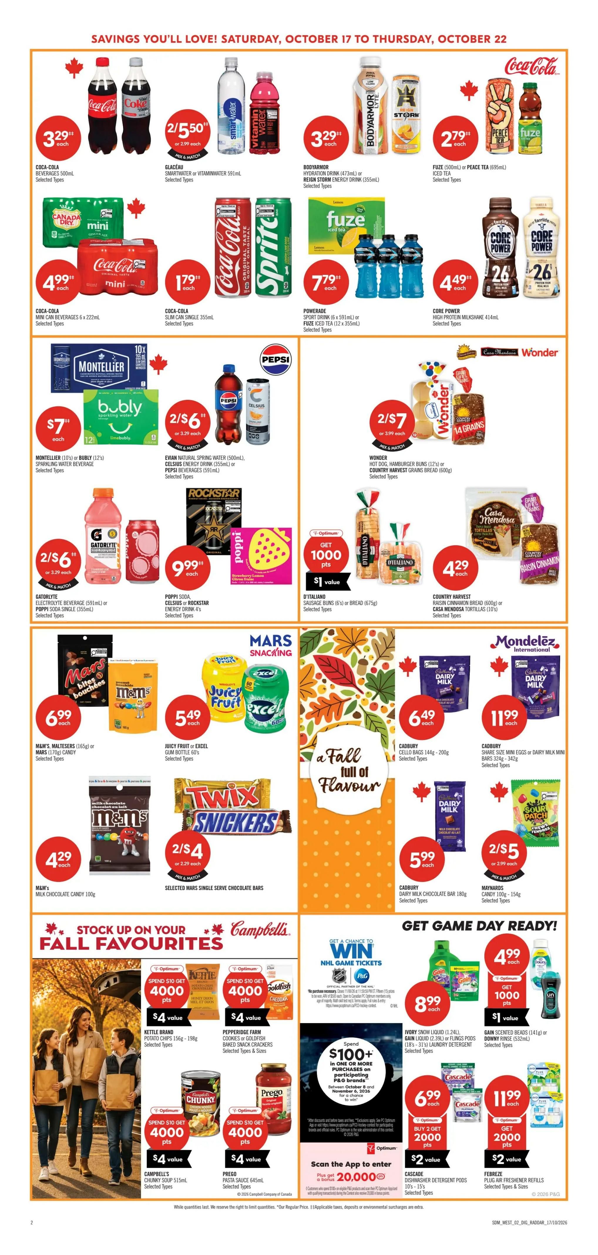 Shoppers Drug Mart (West) Flyer October 17 to 22