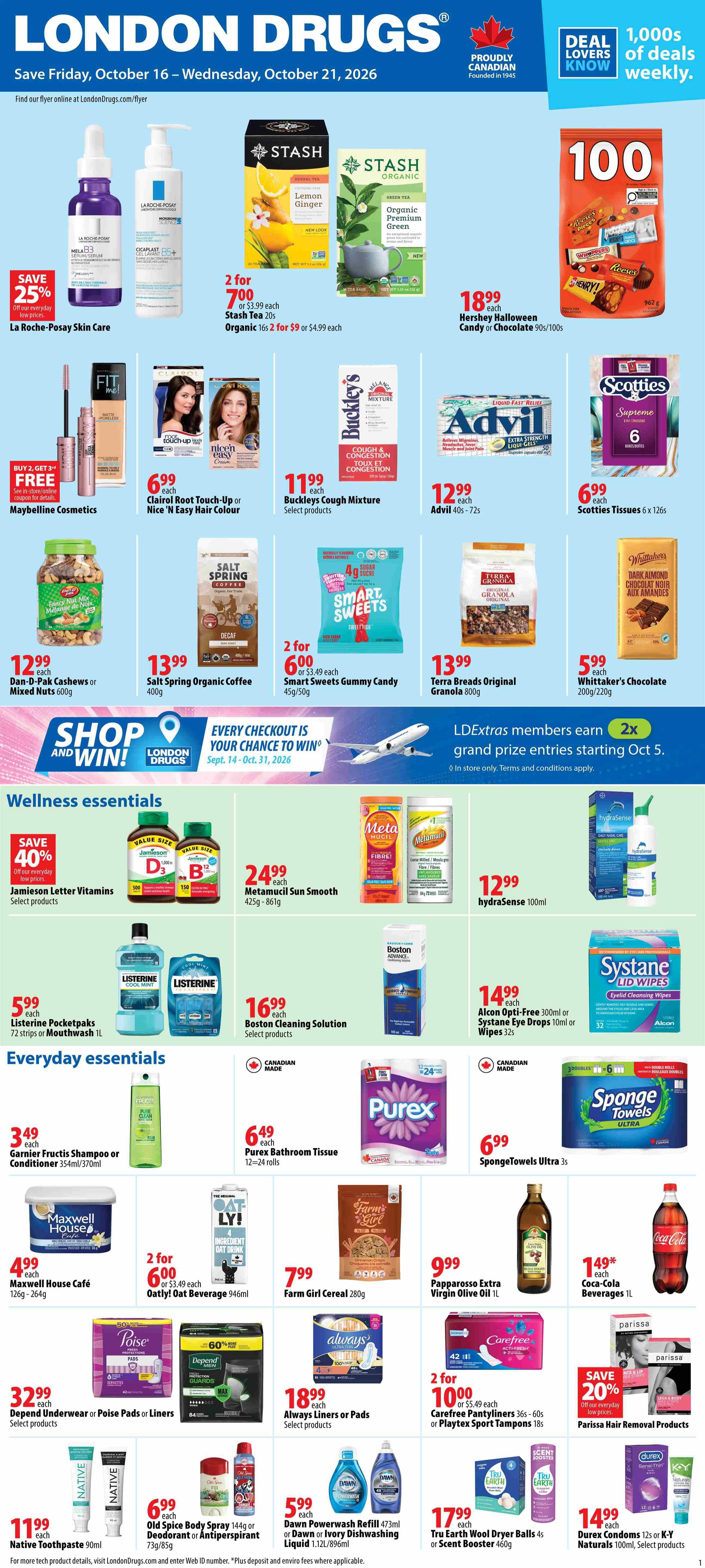 London Drugs Weekly Flyer October 16 to 21