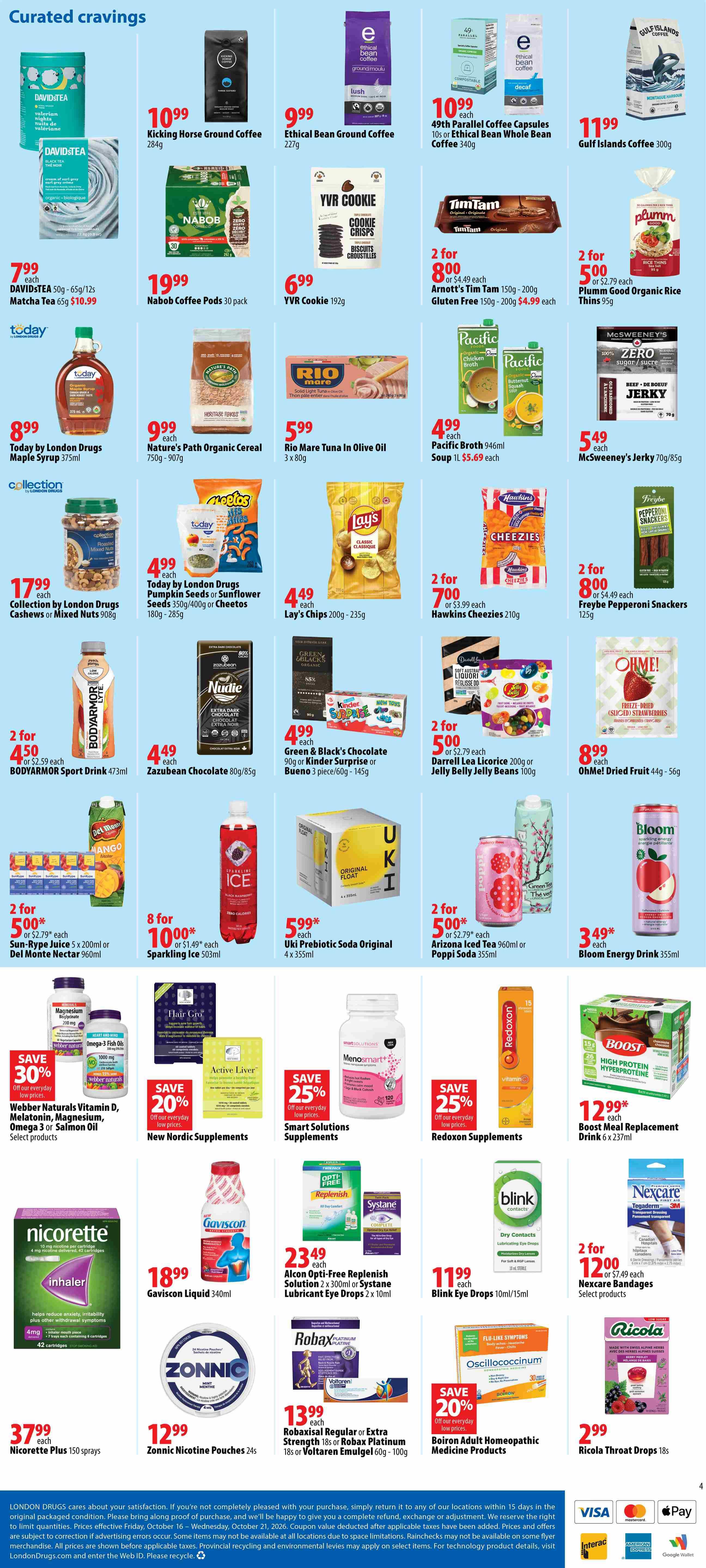 London Drugs Weekly Flyer October 16 to 21
