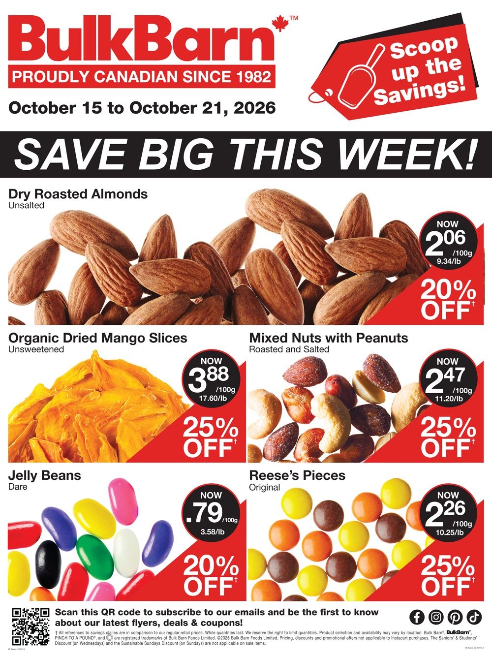 Bulk Barn Flyer October 15 to 21