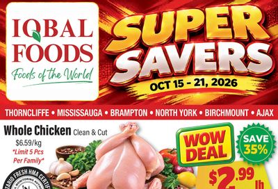 Iqbal Foods Flyer October 15 to 21