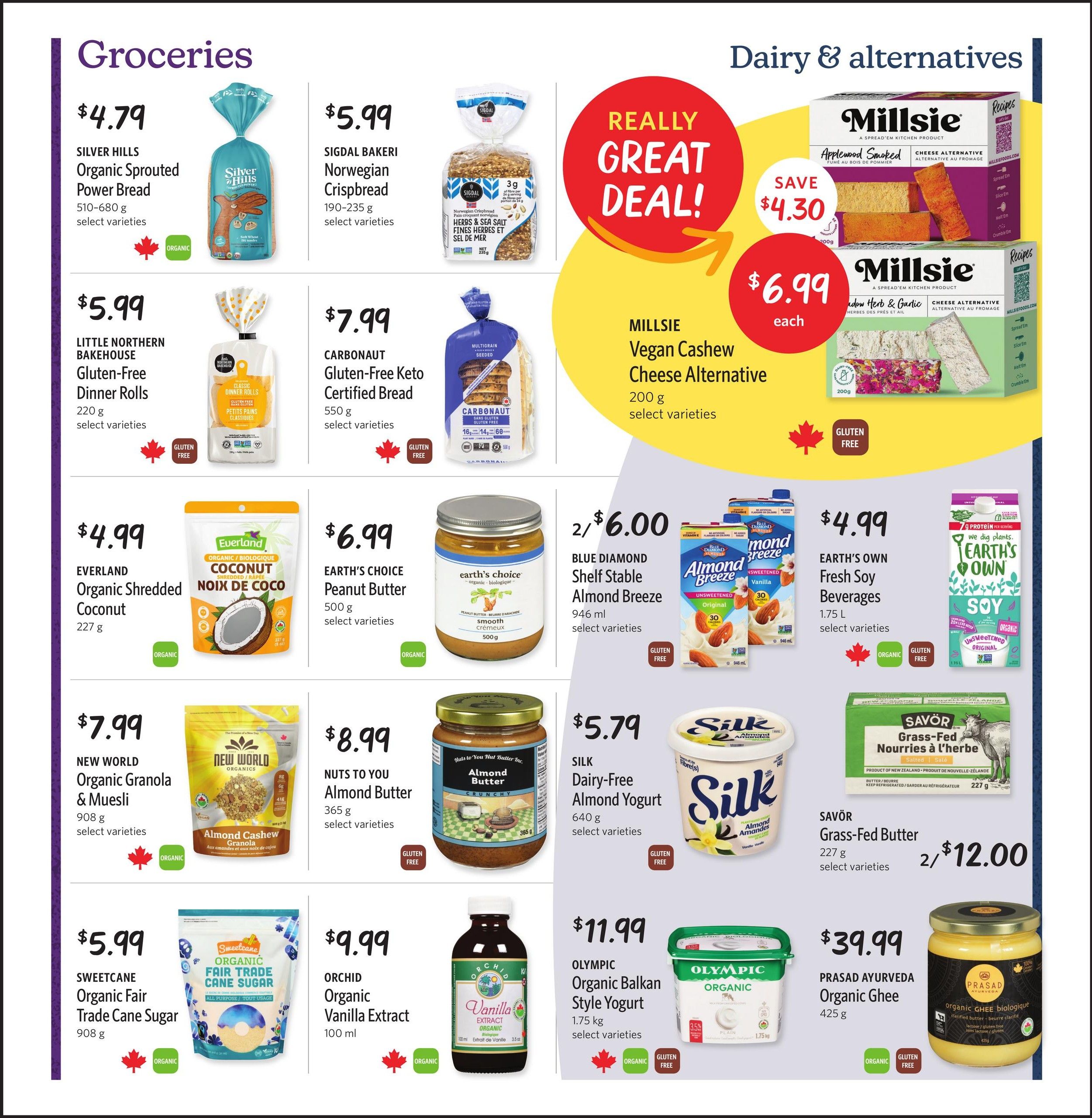 Nature's Fare Markets Flyer October 15 to 28