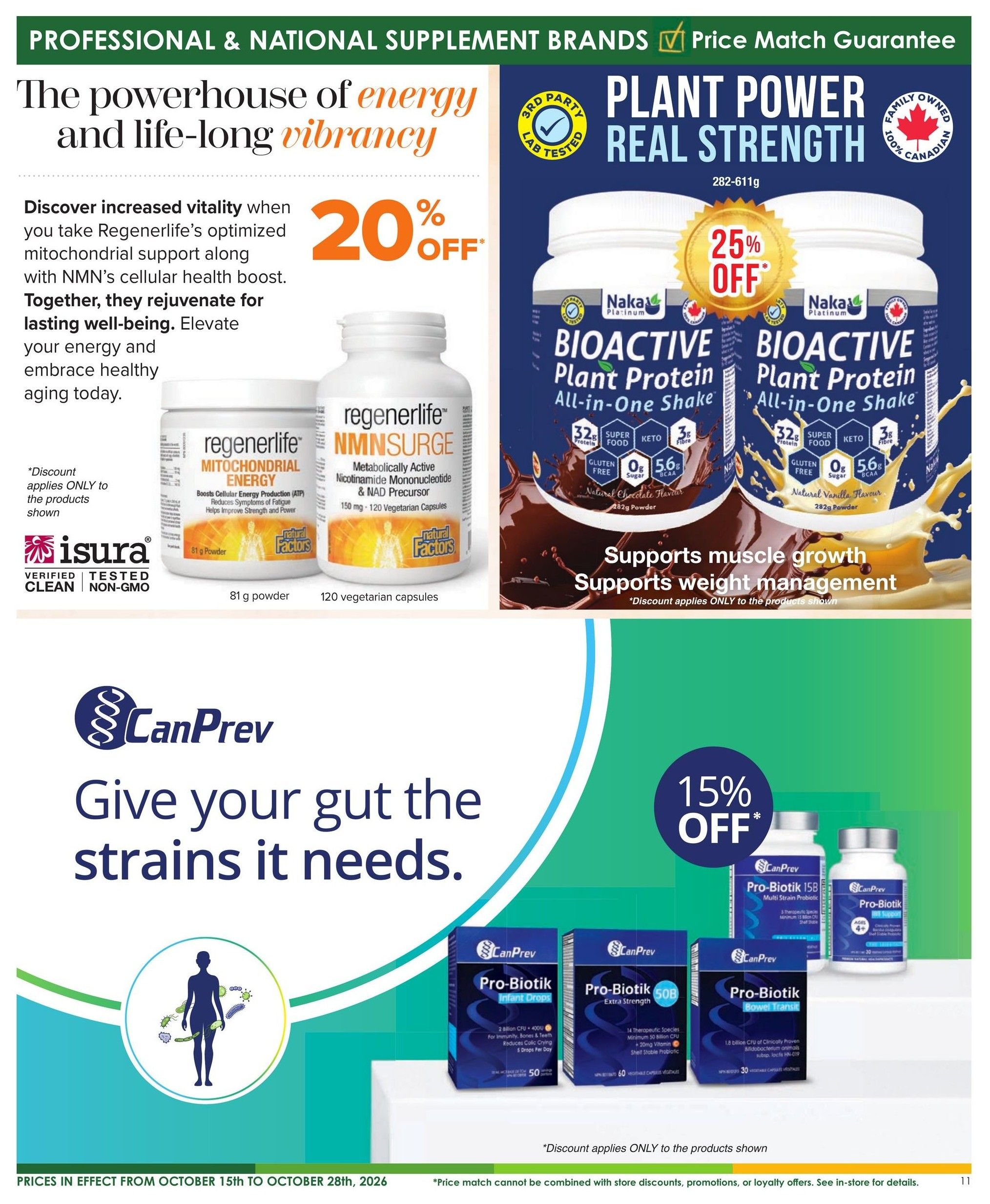 Nature's Emporium Flyer October 15 to 28