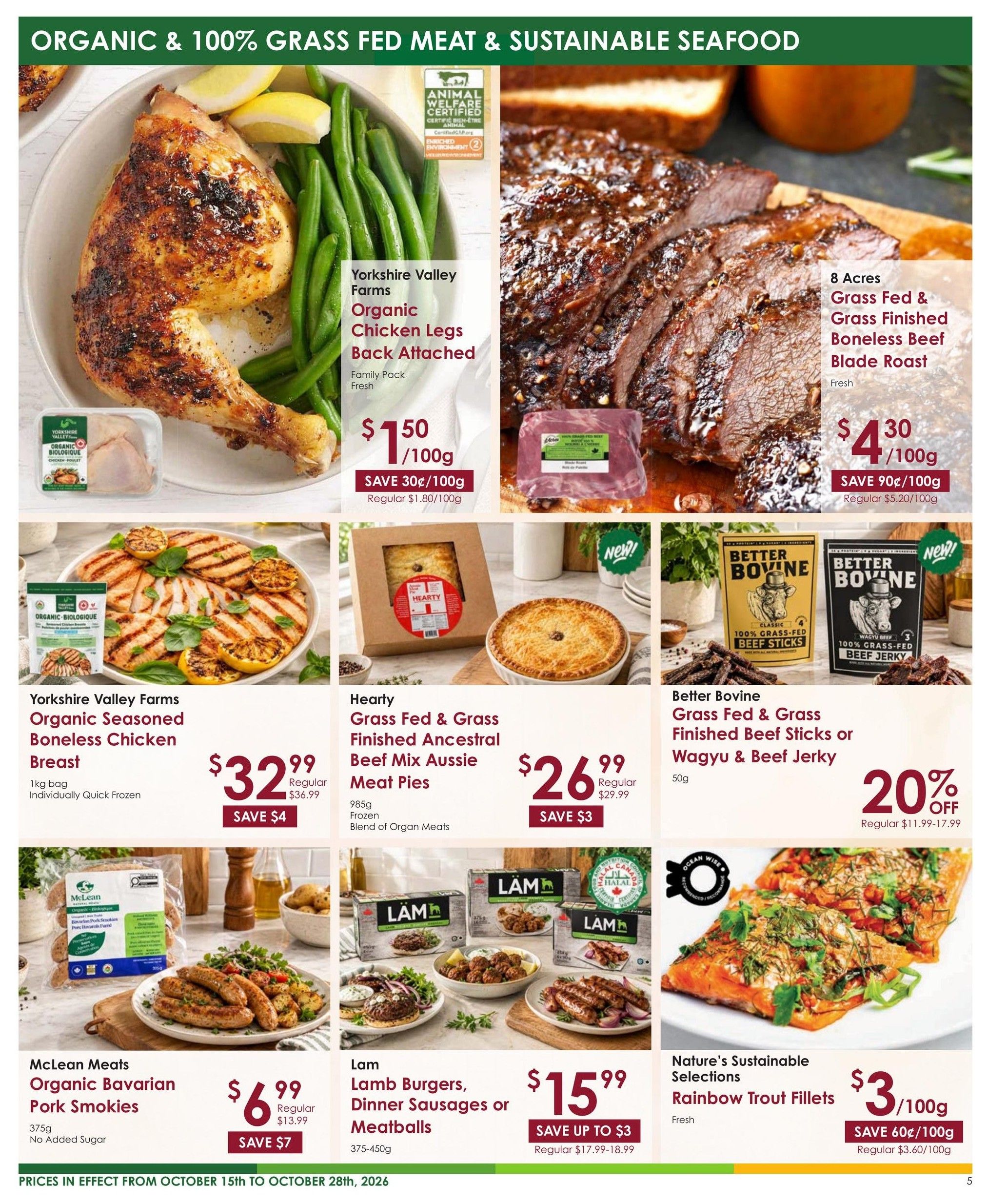Nature's Emporium Flyer October 15 to 28