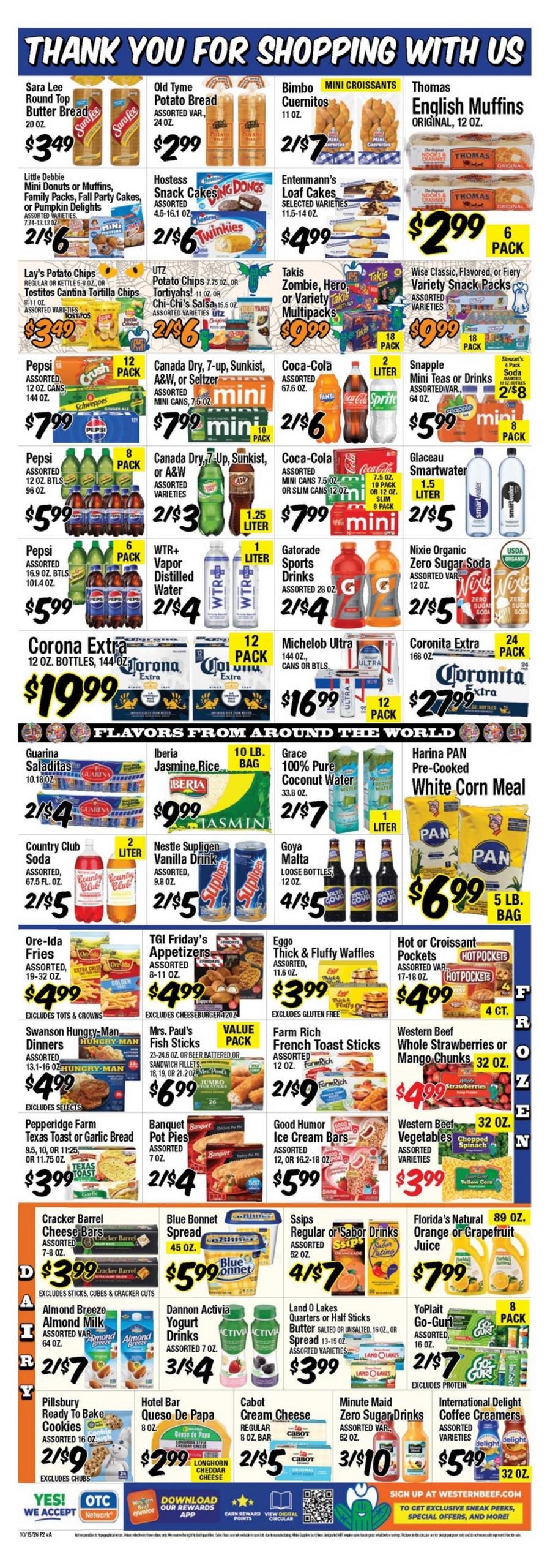 Western Beef Weekly Ad October 15 - 21, 2026
