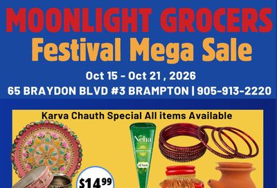 Moonlight Grocers Flyer October 15 to 21
