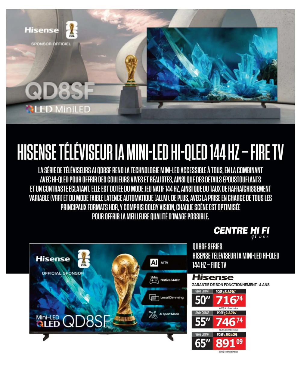 Centre Hi-Fi Flyer October 16 to 22