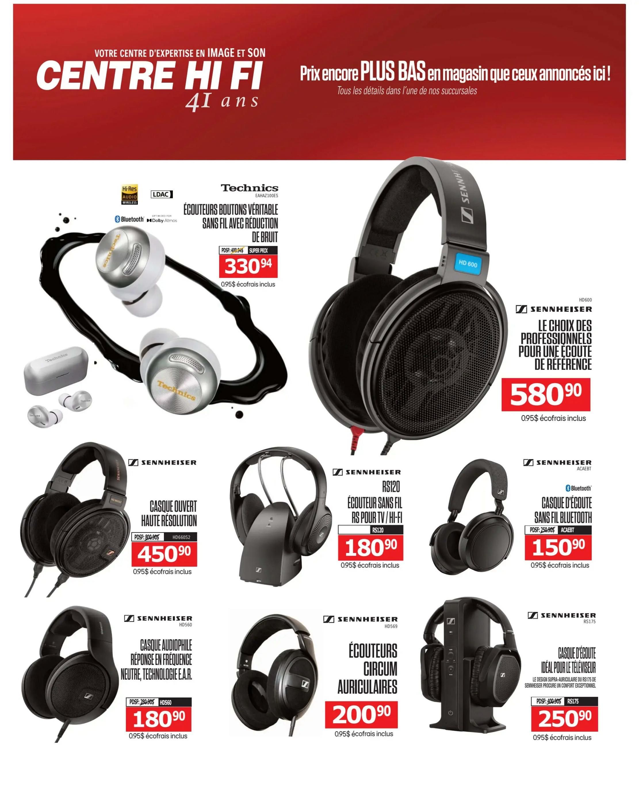 Centre Hi-Fi Flyer October 16 to 22