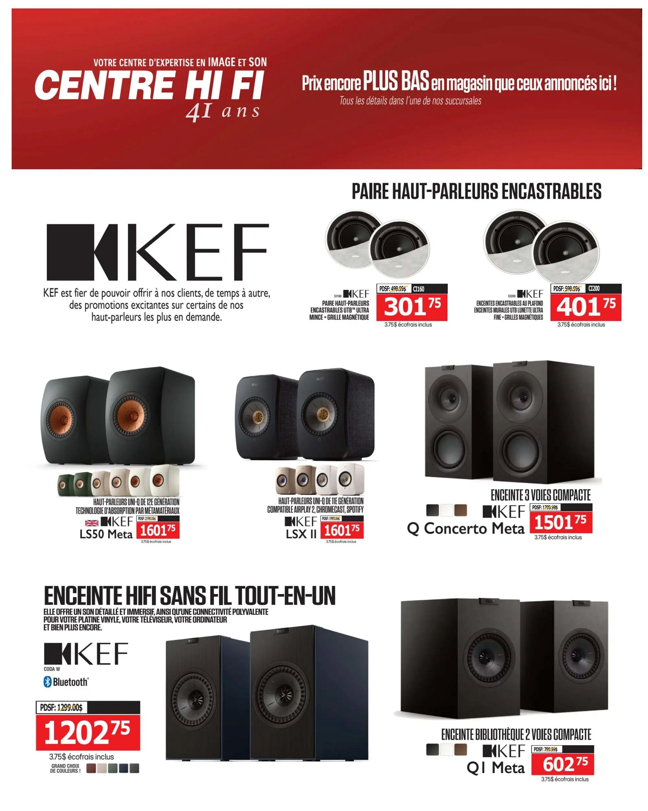 Centre Hi-Fi Flyer October 16 to 22