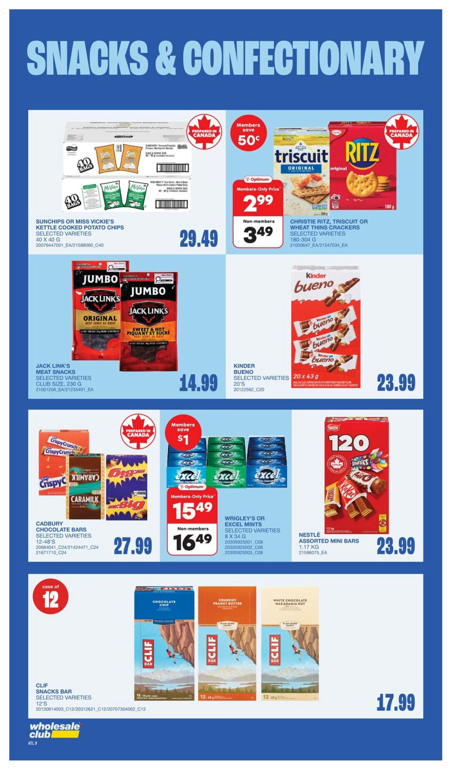 Wholesale Club (Atlantic) Flyer October 15 to 21