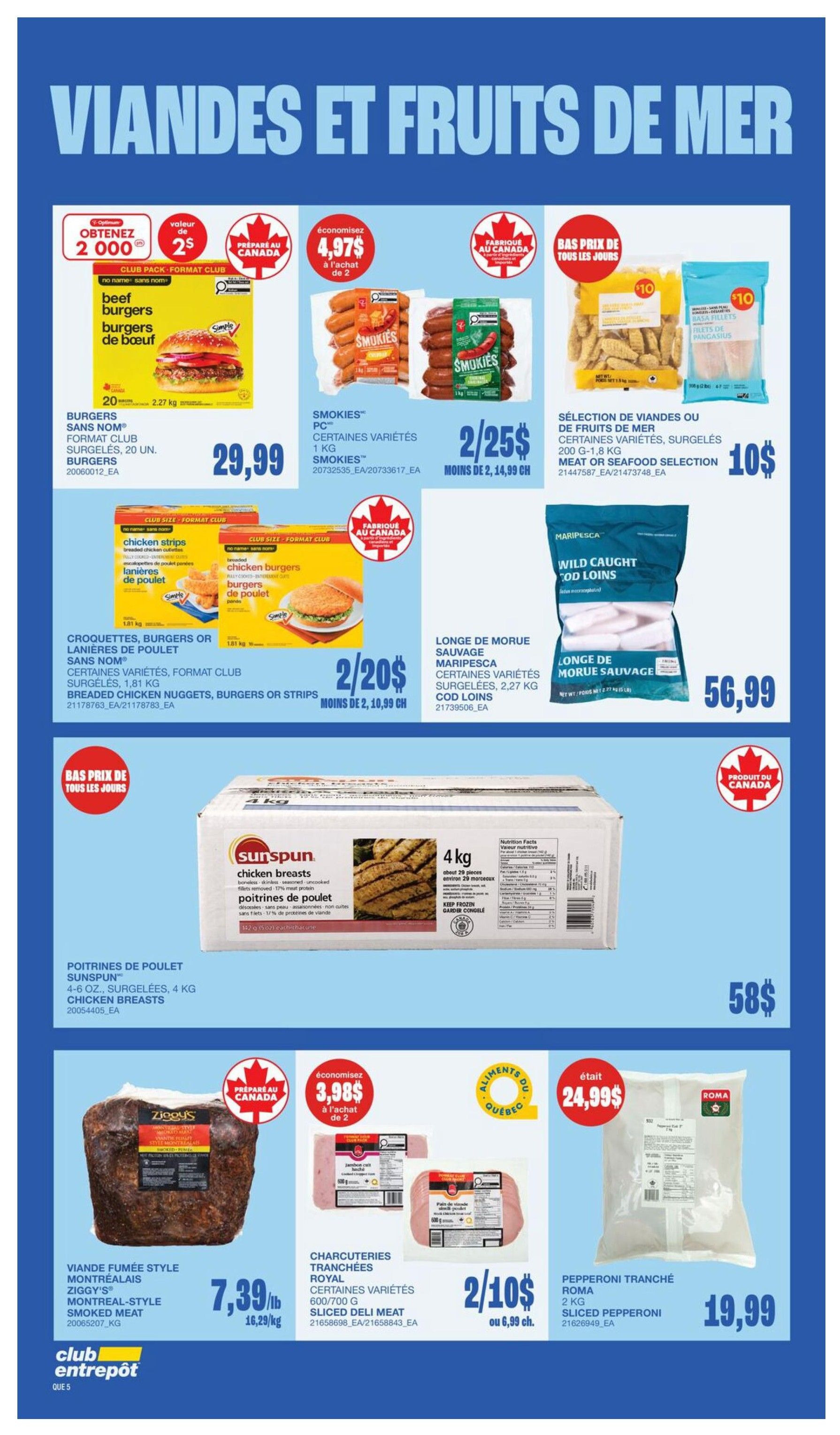 Wholesale Club (QC) Flyer October 15 to 21