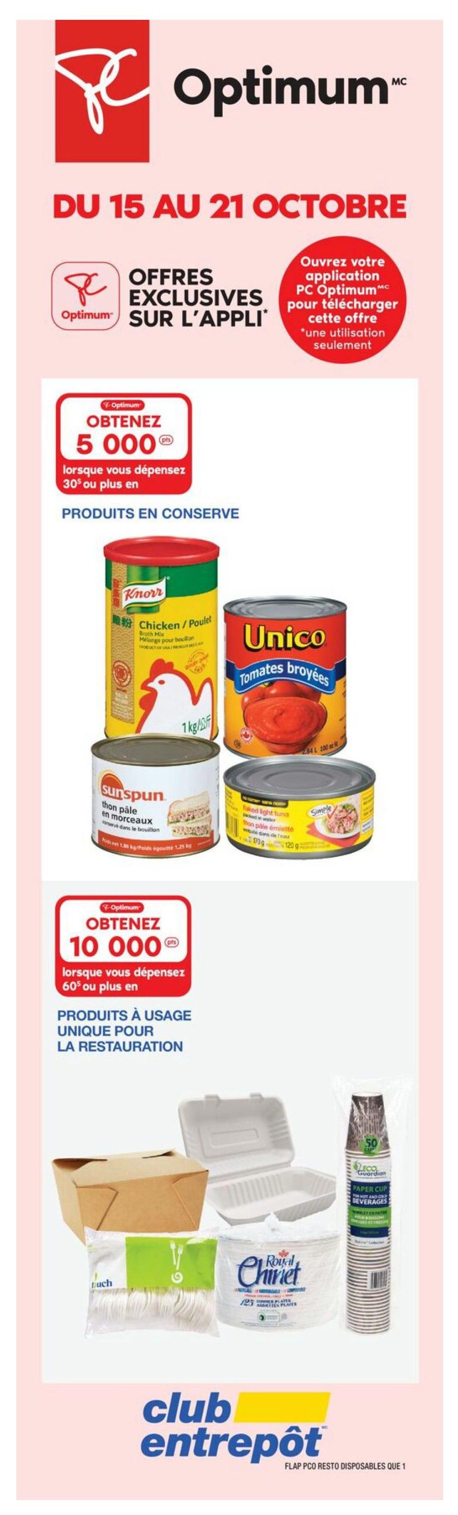 Wholesale Club (QC) Flyer October 15 to 21