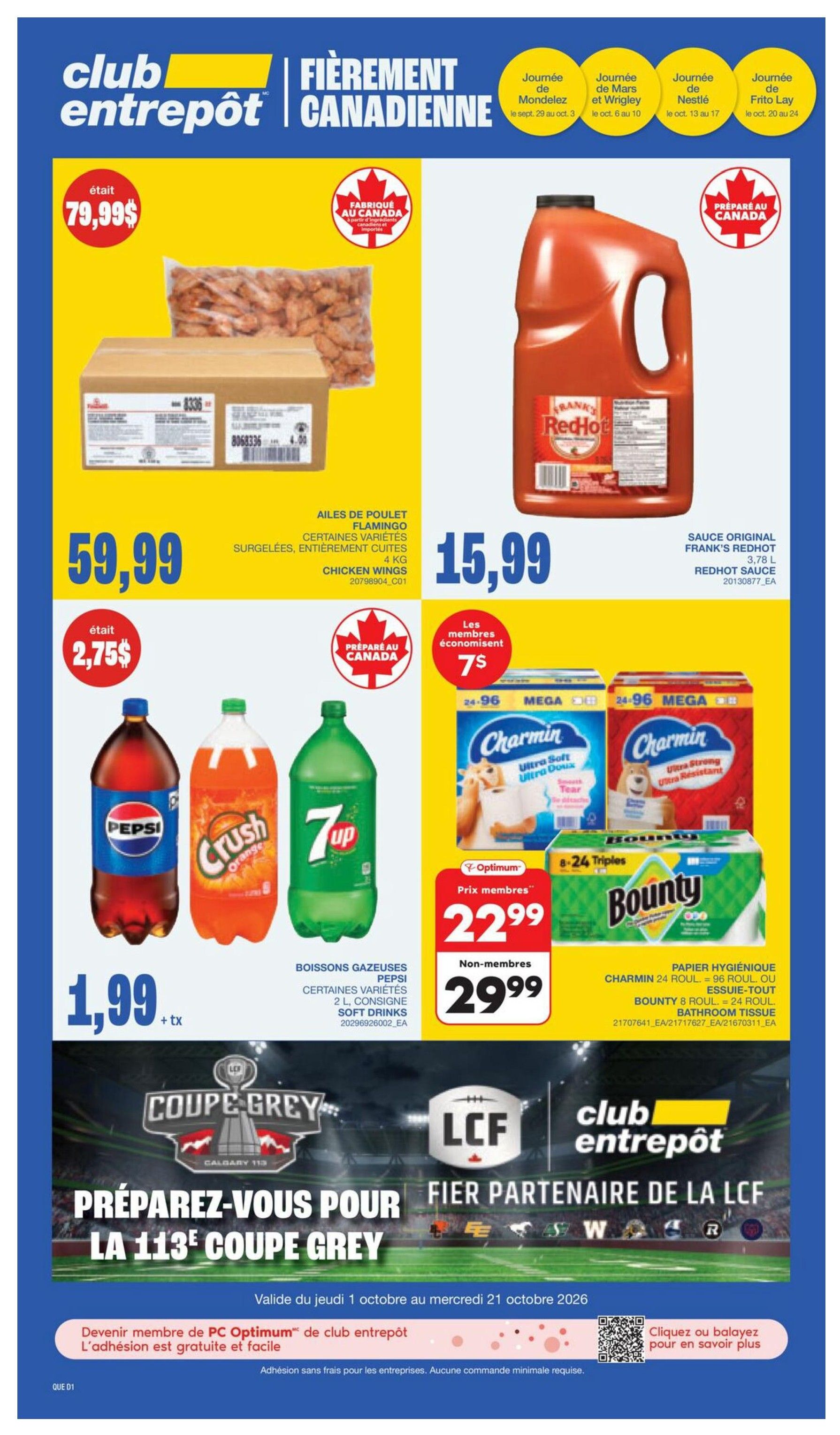 Wholesale Club (QC) Flyer October 15 to 21
