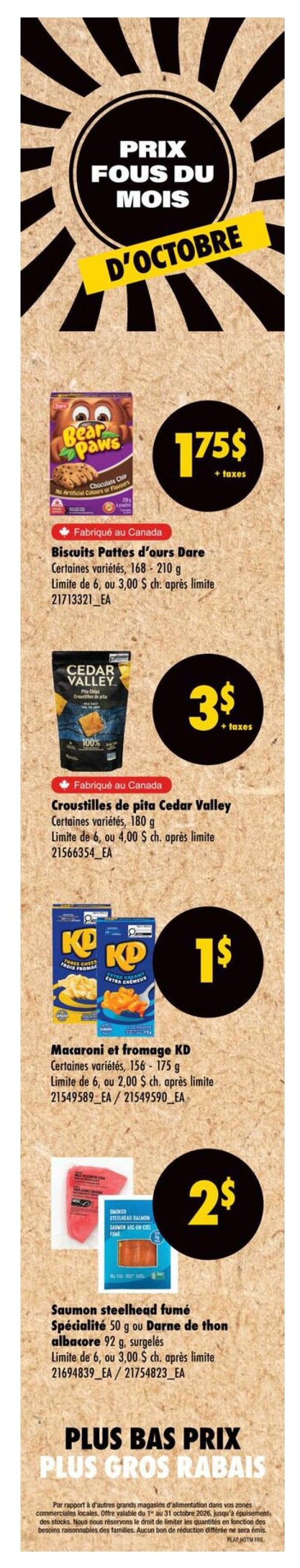 Wholesale Club (QC) Flyer October 15 to 21