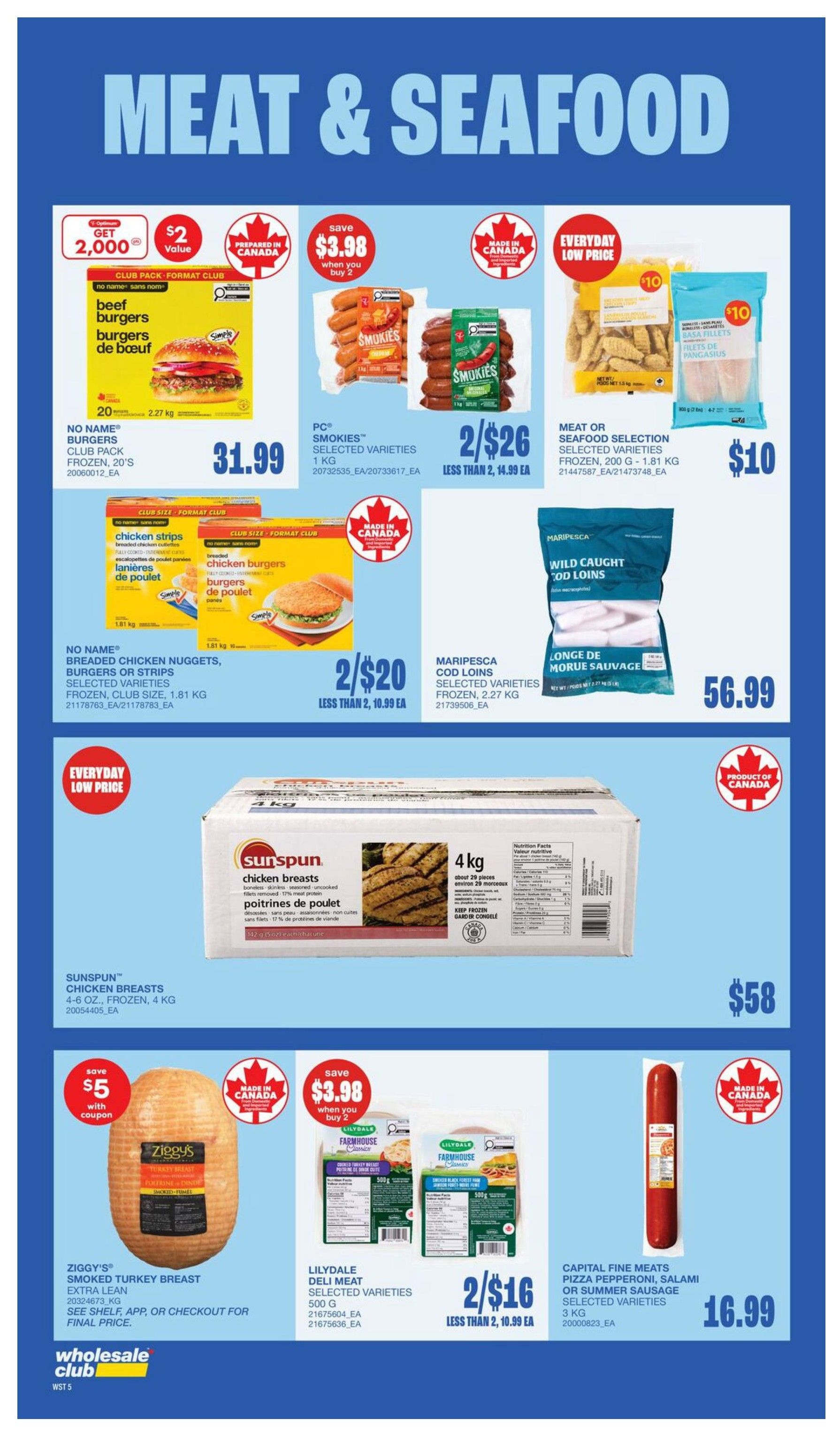 Wholesale Club (West) Flyer October 15 to 21