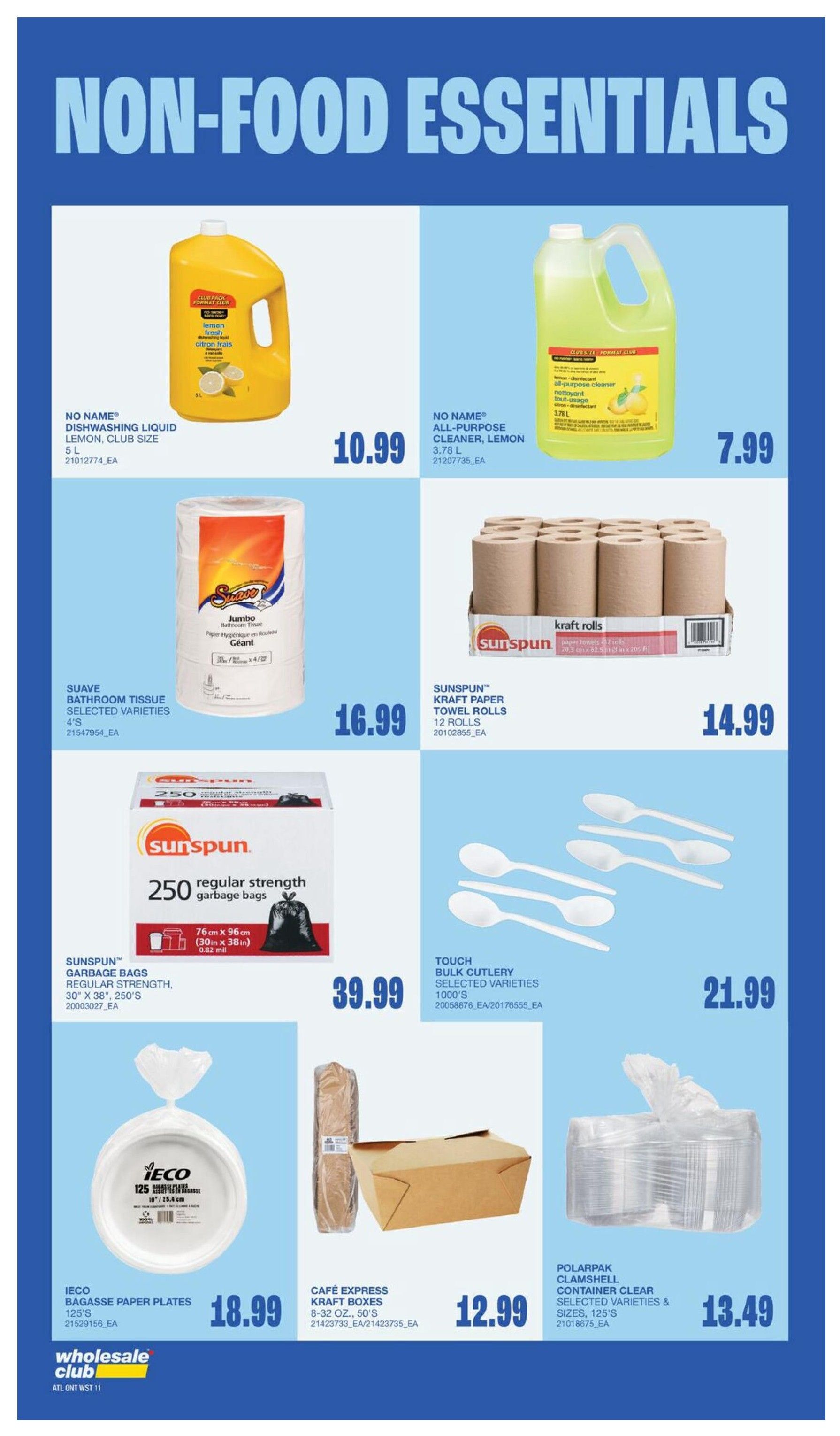Wholesale Club (West) Flyer October 15 to 21