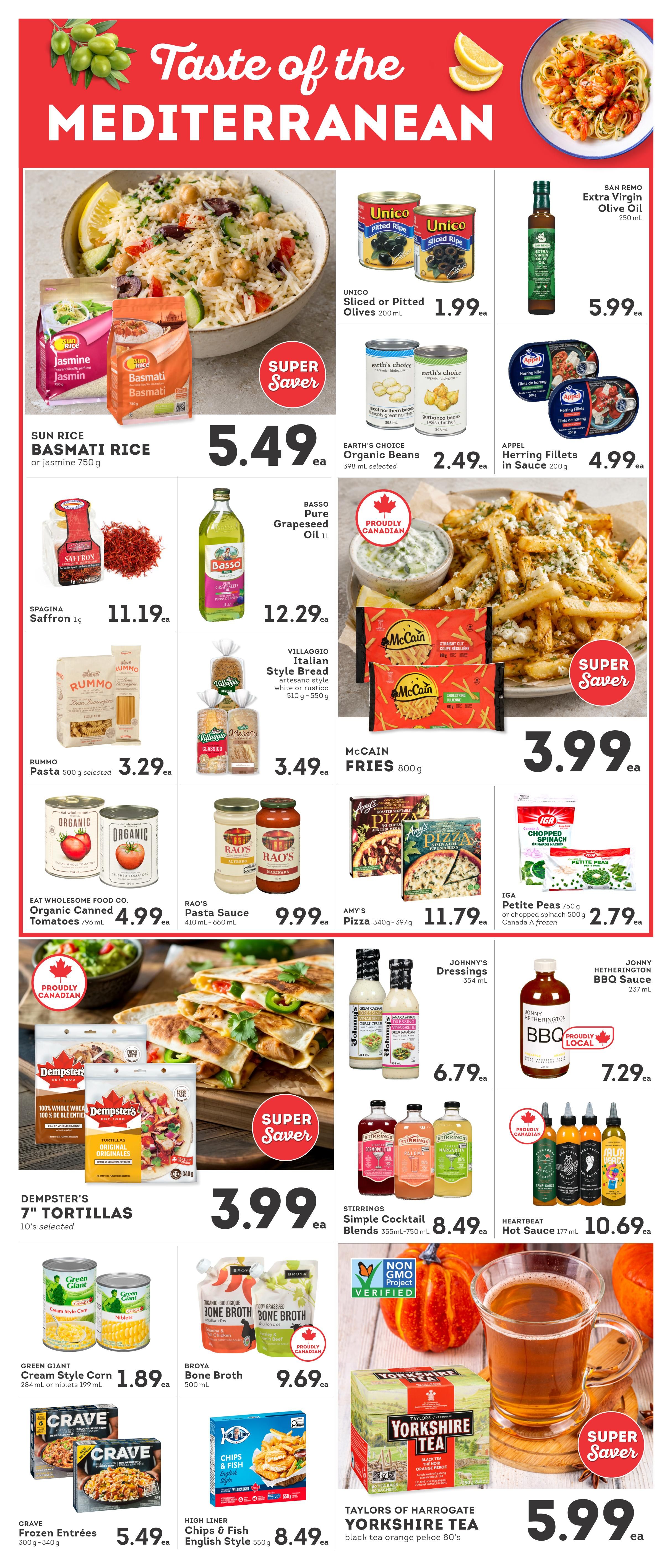 IGA Stores of BC Flyer October 16 to 22