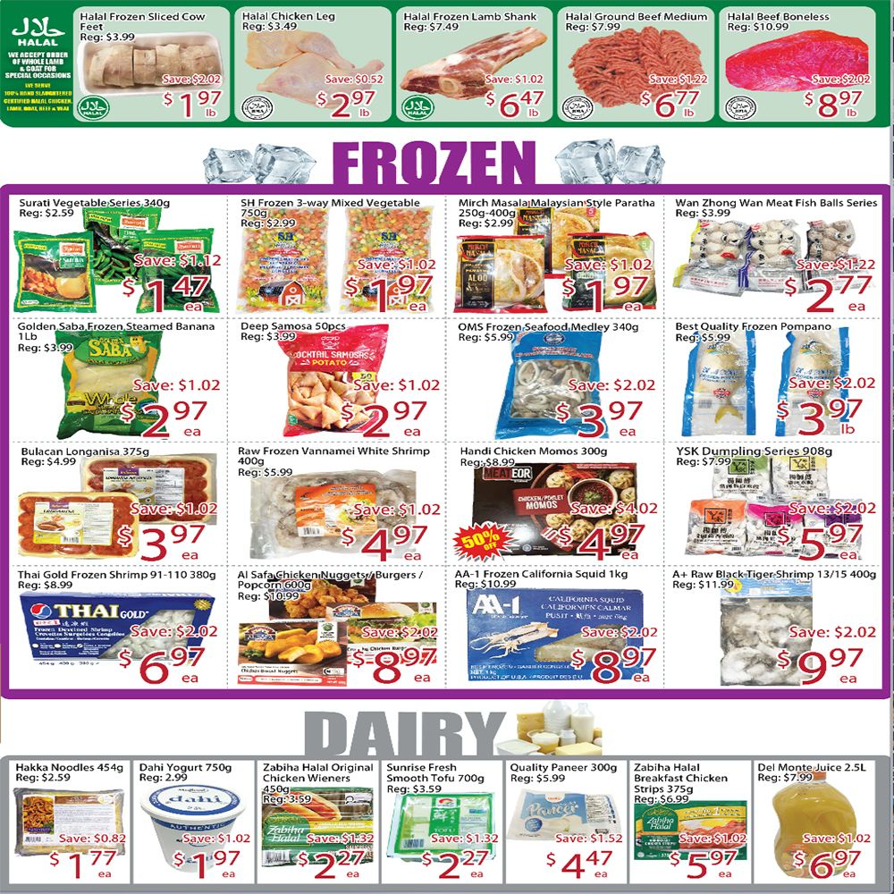 Sunny Foodmart (Markham) Flyer October 16 to 22