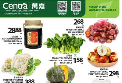 Centra Foods (Aurora) Flyer October 16 to 22
