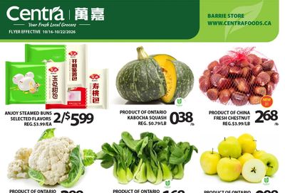 Centra Foods (Barrie) Flyer October 16 to 22