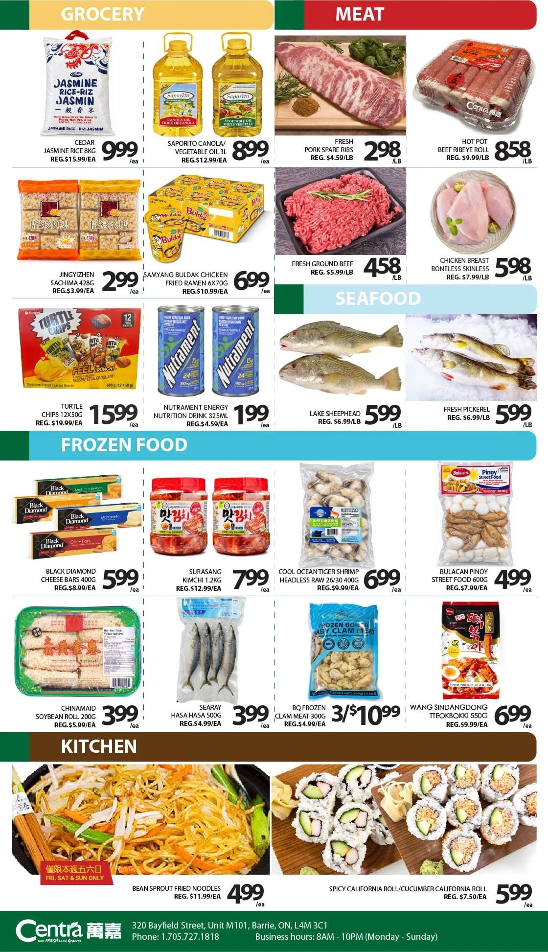 Centra Foods (Barrie) Flyer October 16 to 22