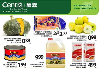Centra Foods (North York) Flyer October 16 to 22