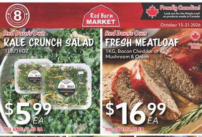 Red Barn Market Flyer October 15 to 21