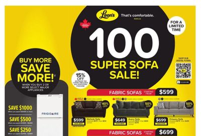 Leon’s Flyer October 15 to November 4