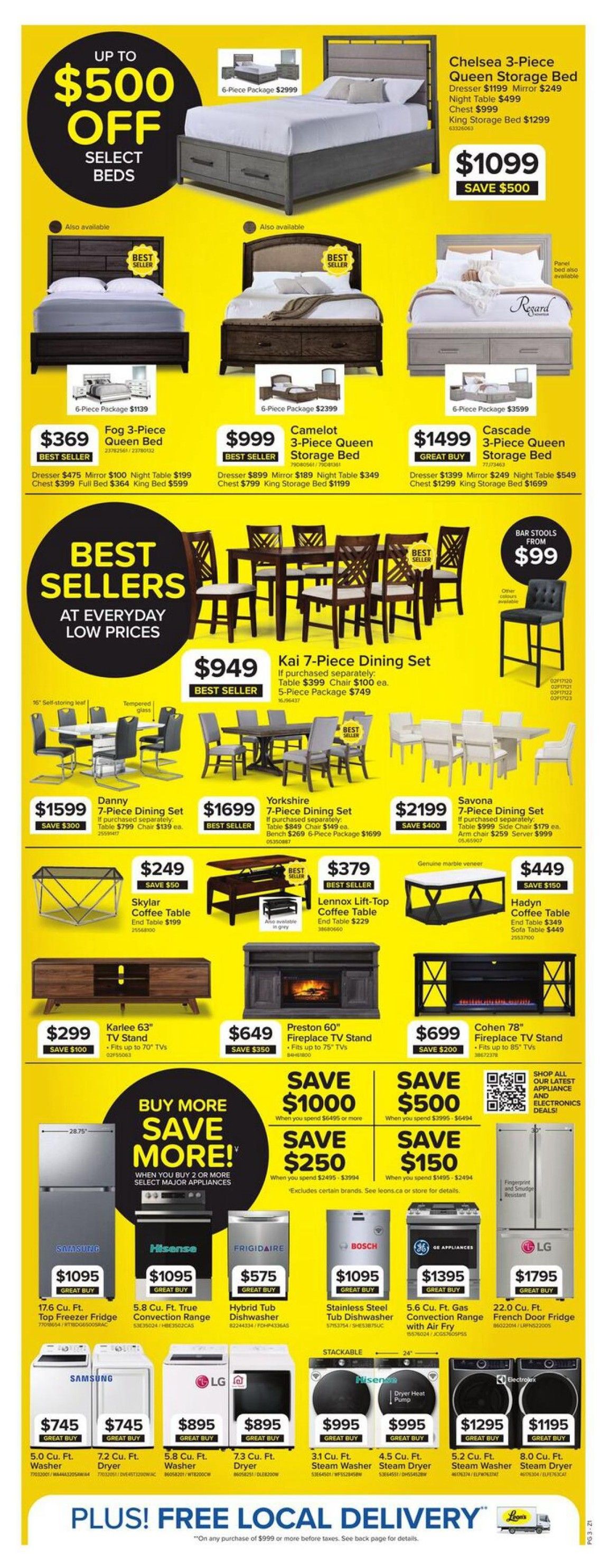 Leon’s Flyer October 15 to November 4