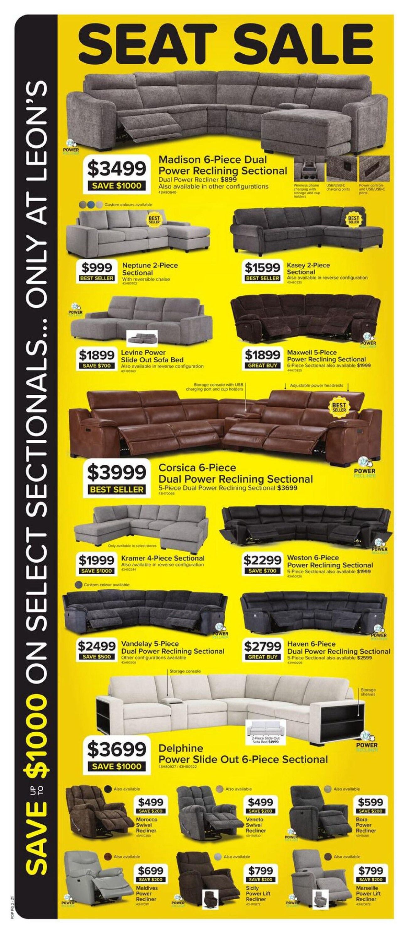 Leon’s Flyer October 15 to November 4