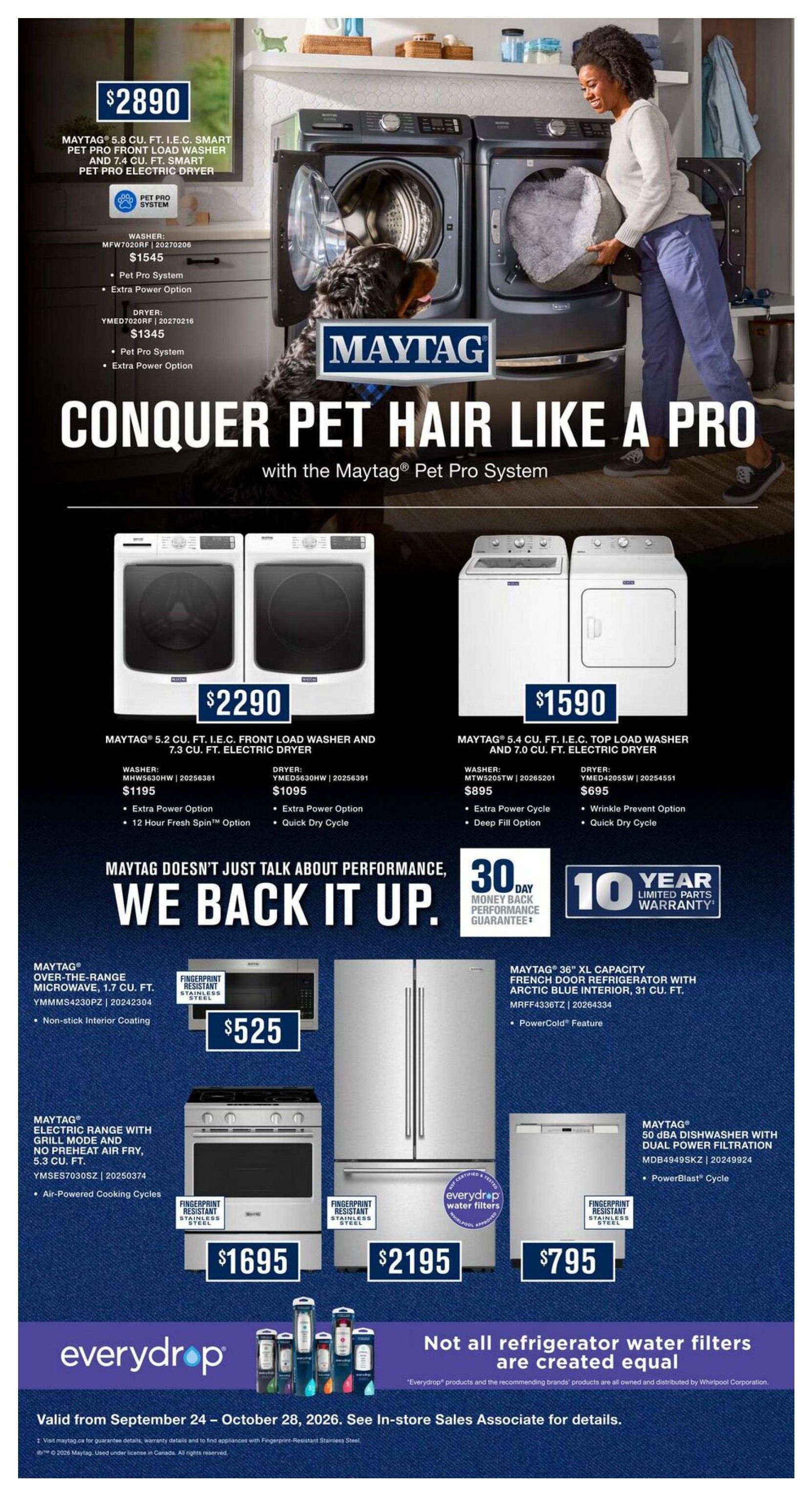 Leon’s Flyer October 15 to November 4