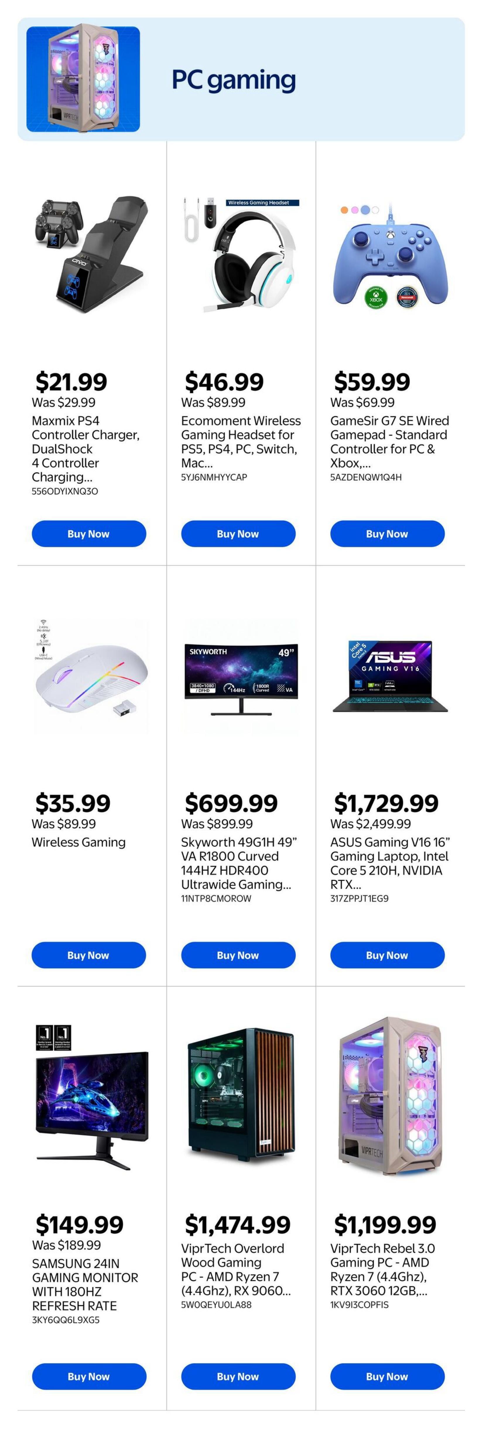 Walmart Gaming Guide October 15 to 28