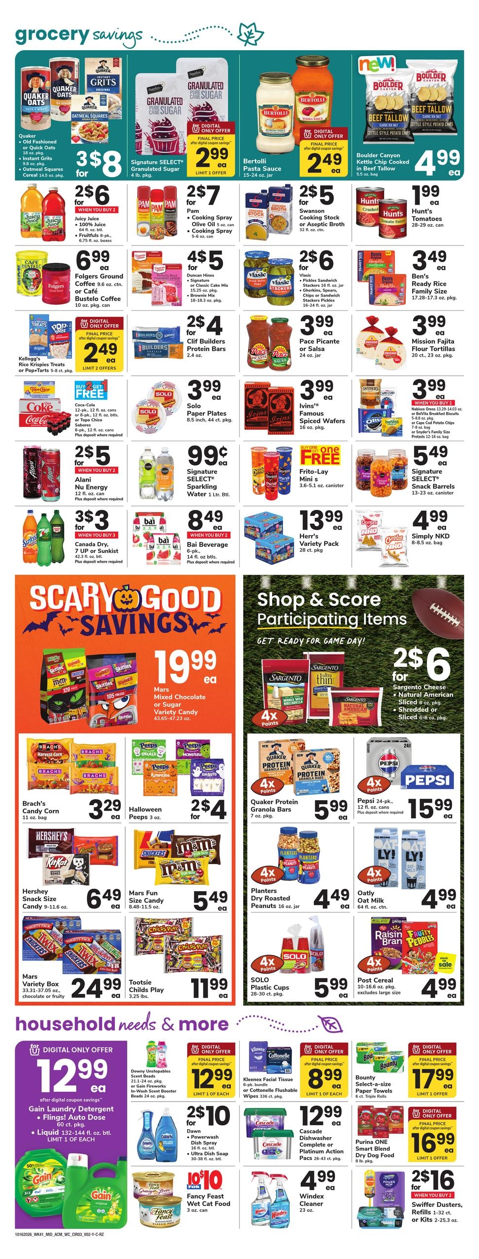 Acme Markets (Hawley Area, PA) Weekly Ad October 16 - 22, 2026